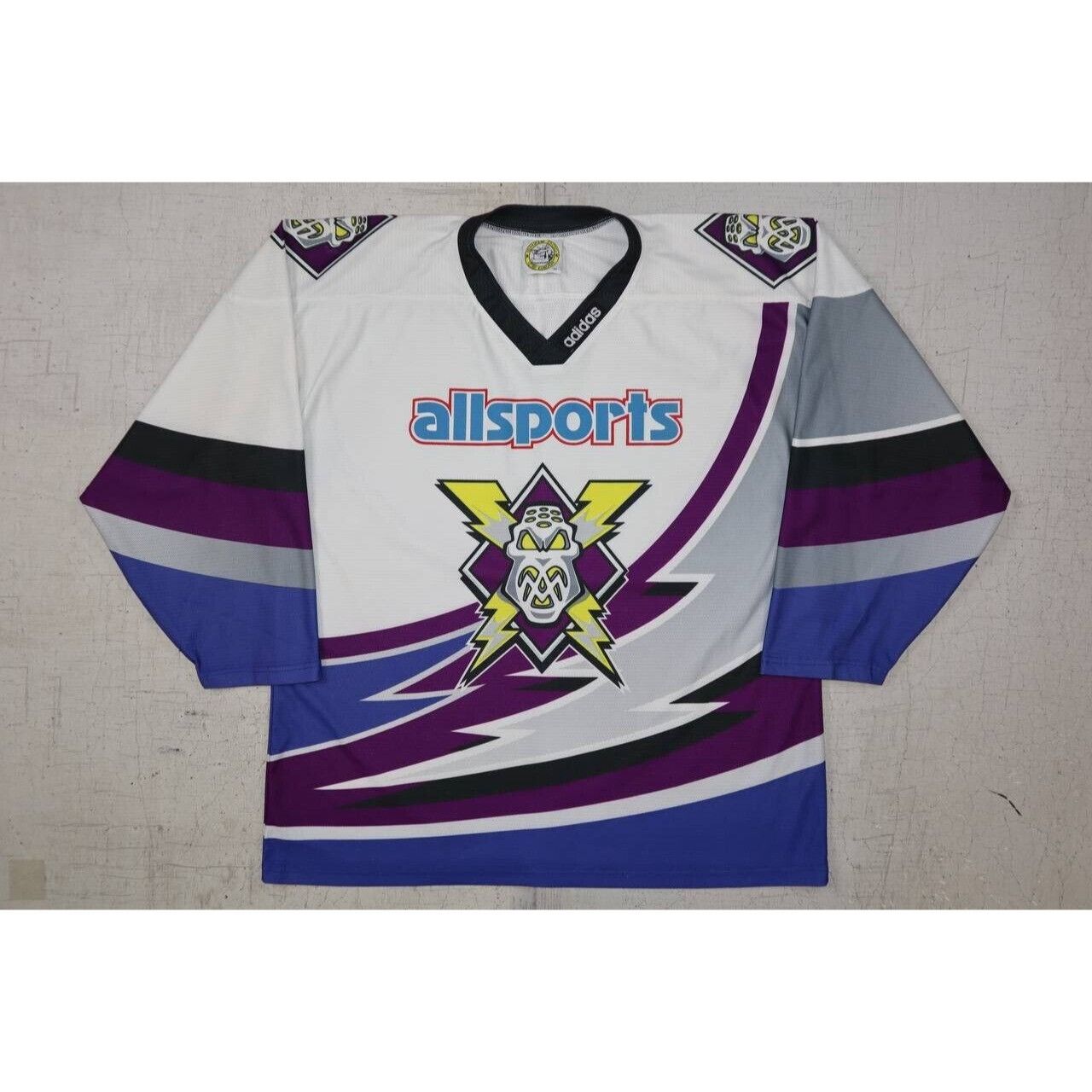 Adidas Shine Dog Ice Gear Jersey Hockey All Sports Blank Adidas 2XL Size US XXL / EU 58 / 5 - 1 Thumbnail