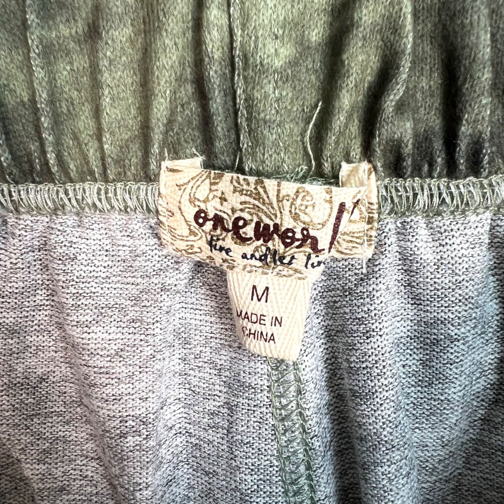 Vintage VINTAGE OneWorld Womens Green Camo Jogger Pants M Medium High Rise Ankle 28in Inseam Polyester Spandex NEW with Tags Mens Womens Girls? Size 32" / US 10 / IT 46 - 3 Thumbnail
