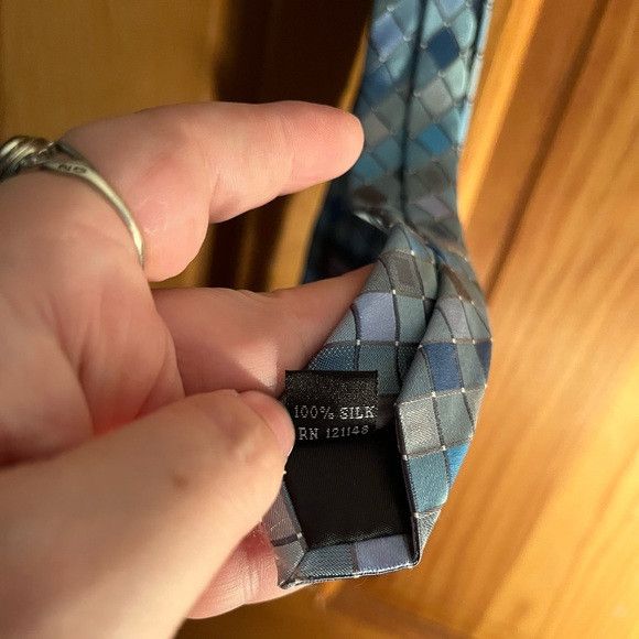 Kenneth Cole Kenneth Cole Reaction multicolor Cube design tie 100% silk Size ONE SIZE - 5 Thumbnail