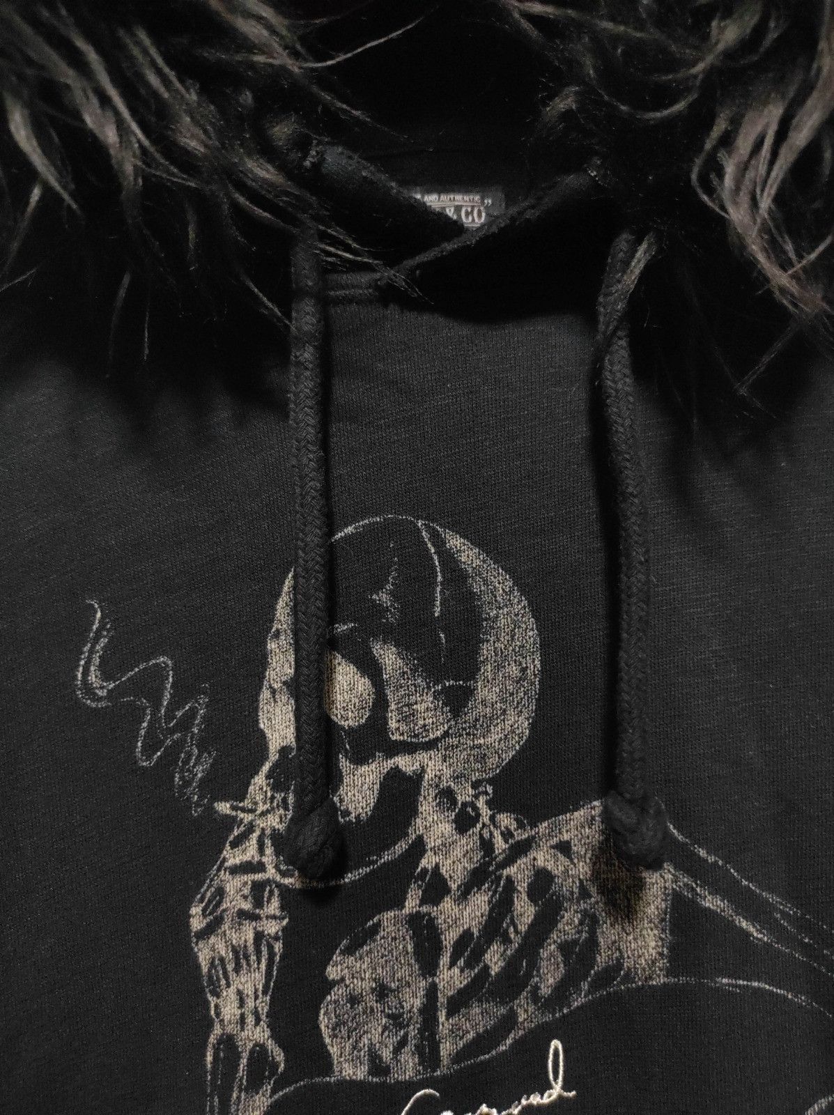 Japanese Brand Stooge & Co Skull fur hoodie ifsix LGB style Size US M / EU 48-50 / 2 - 7 Thumbnail