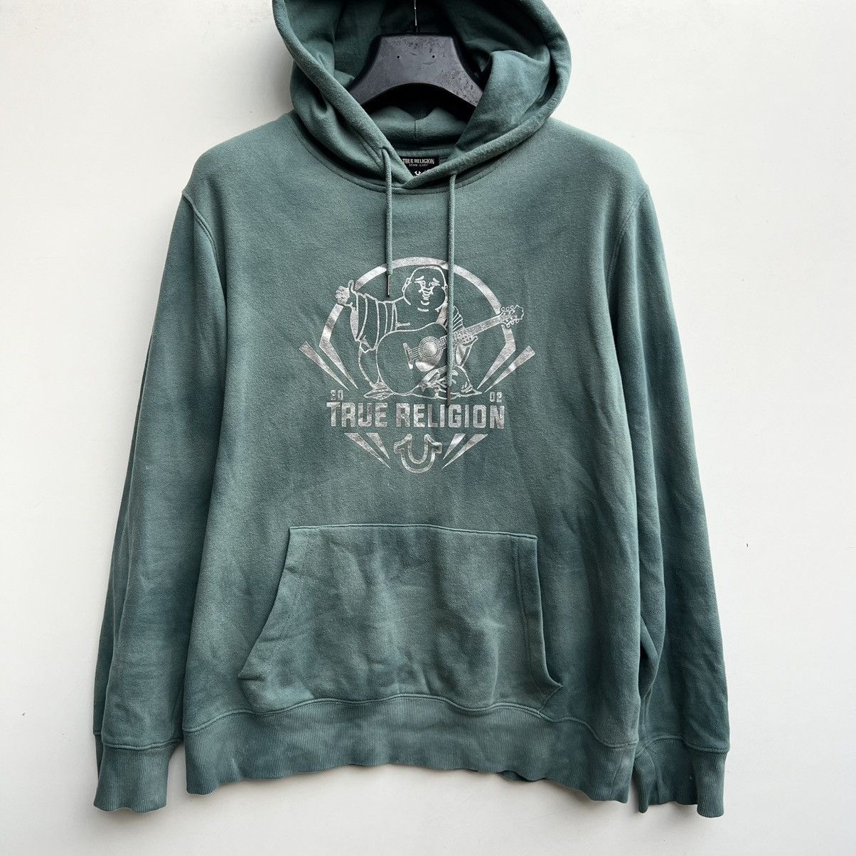 True religion hoodie big logo