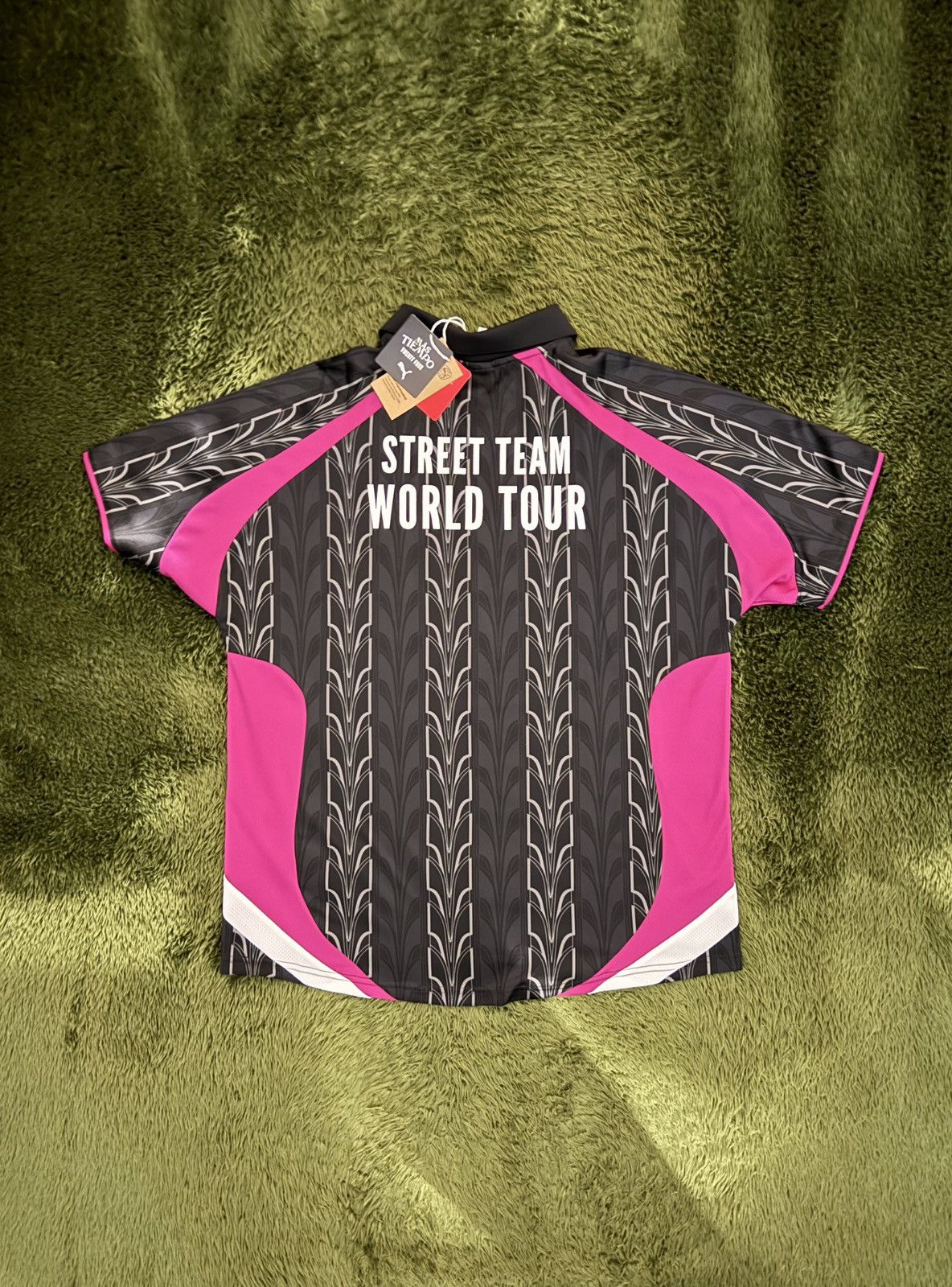 Puma × Skepta [L] Puma x Skepta MAS TIEMPO Jersey Tee Black Size US XL / EU 56 / 4 - 7 Thumbnail