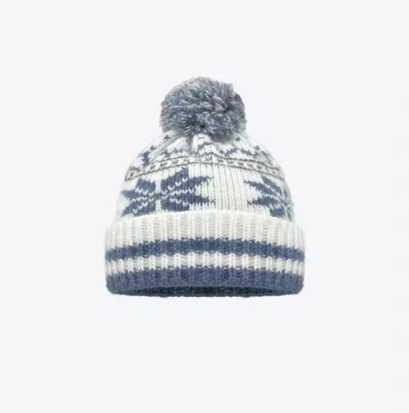 Other Retro Fair Island Style Knitted Wool Hat Size ONE SIZE - 1 Thumbnail