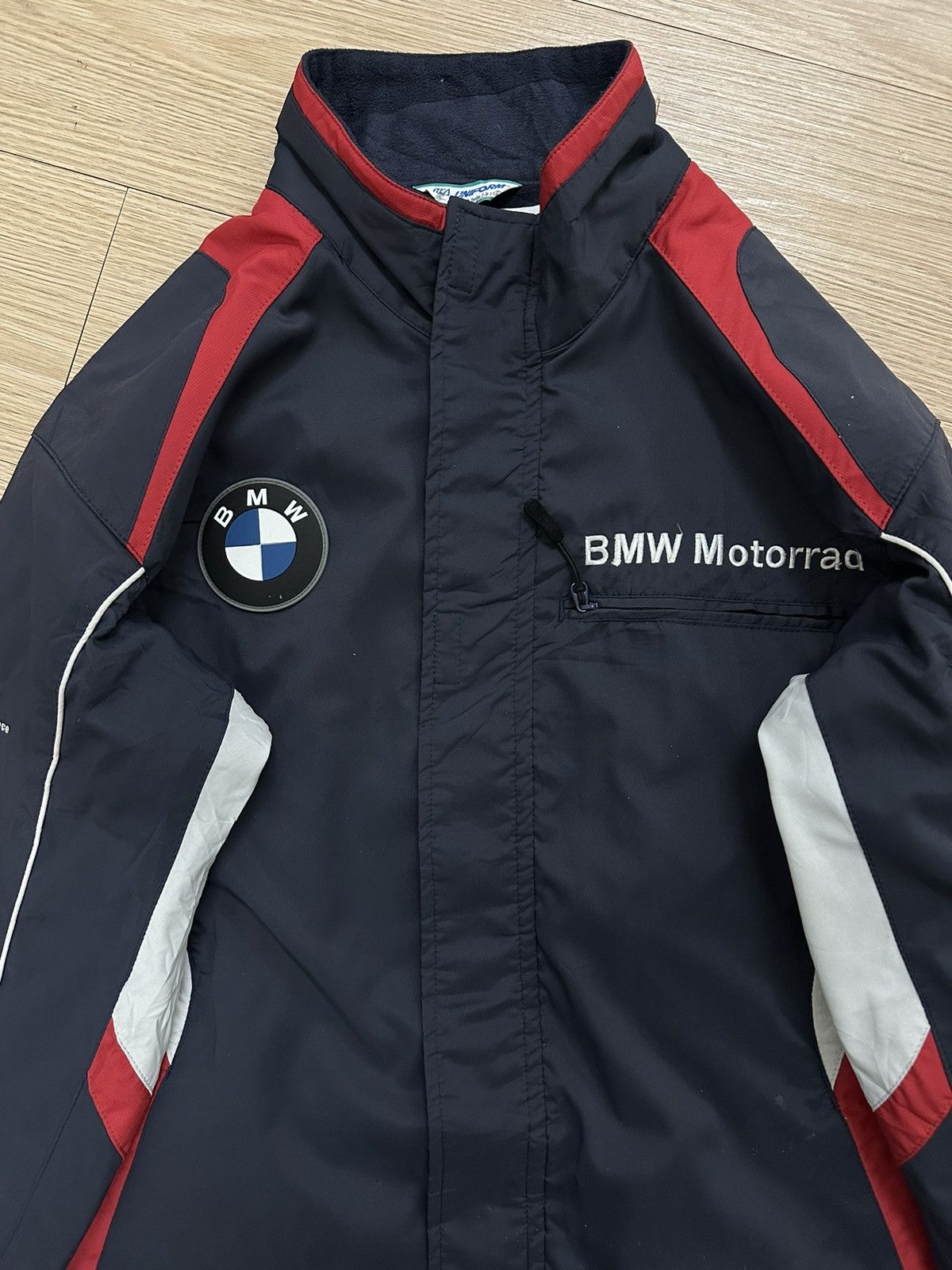 BMW × Vintage Rare And Beautiful Vintage BMW Motorrad Rubber Patch Jacket Size US M / EU 48-50 / 2 - 4 Thumbnail