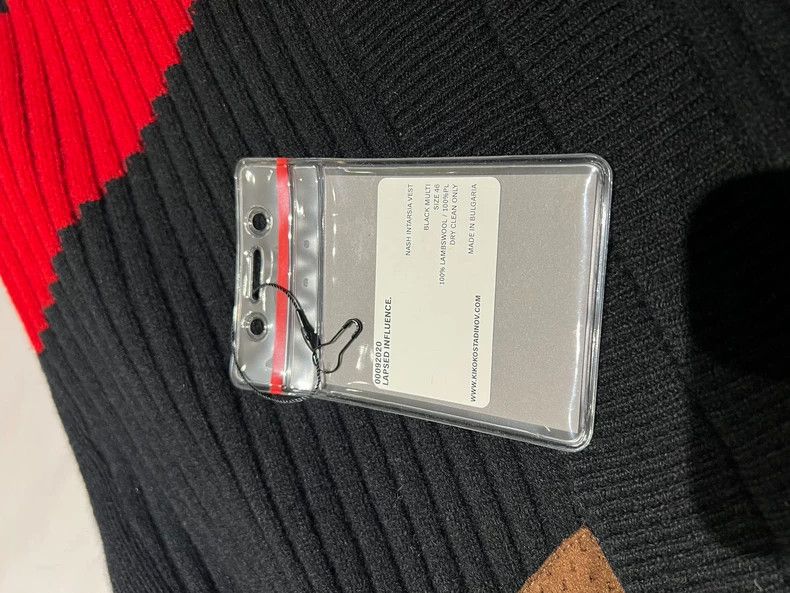 Kiko Kostadinov kiko kostadinov22fw nash intarsia vest 2503-Nextarrow Size US M / EU 48-50 / 2 - 8 Thumbnail