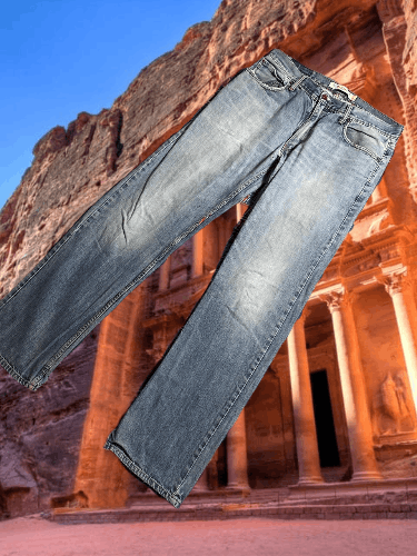 Levi's × Vintage Vintage Levis 505 Light Wash Jeans Distressed Denim Size US 34 / EU 50 - 1 Thumbnail