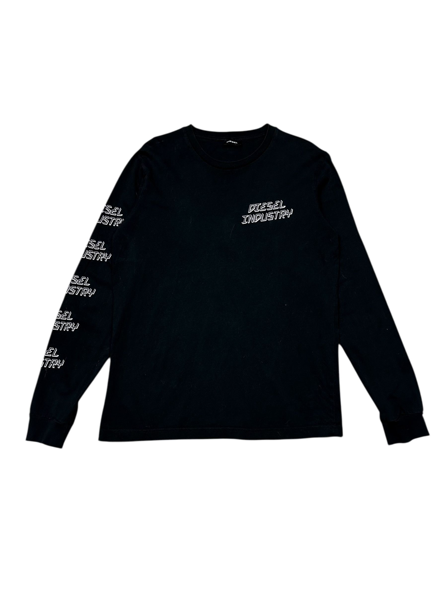 Diesel Diesel black metal logos shirt Size US L / EU 52-54 / 3 - 1 Thumbnail