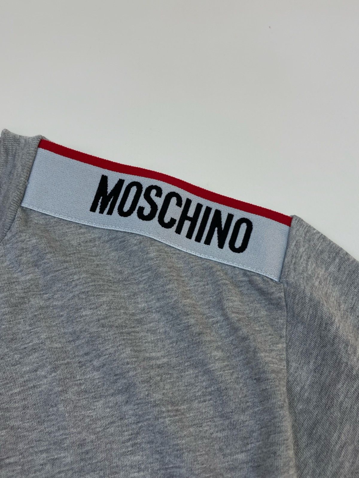 Moschino Moschino Underwear Gray T-Shirt Size US L / EU 52-54 / 3 - 4 Thumbnail