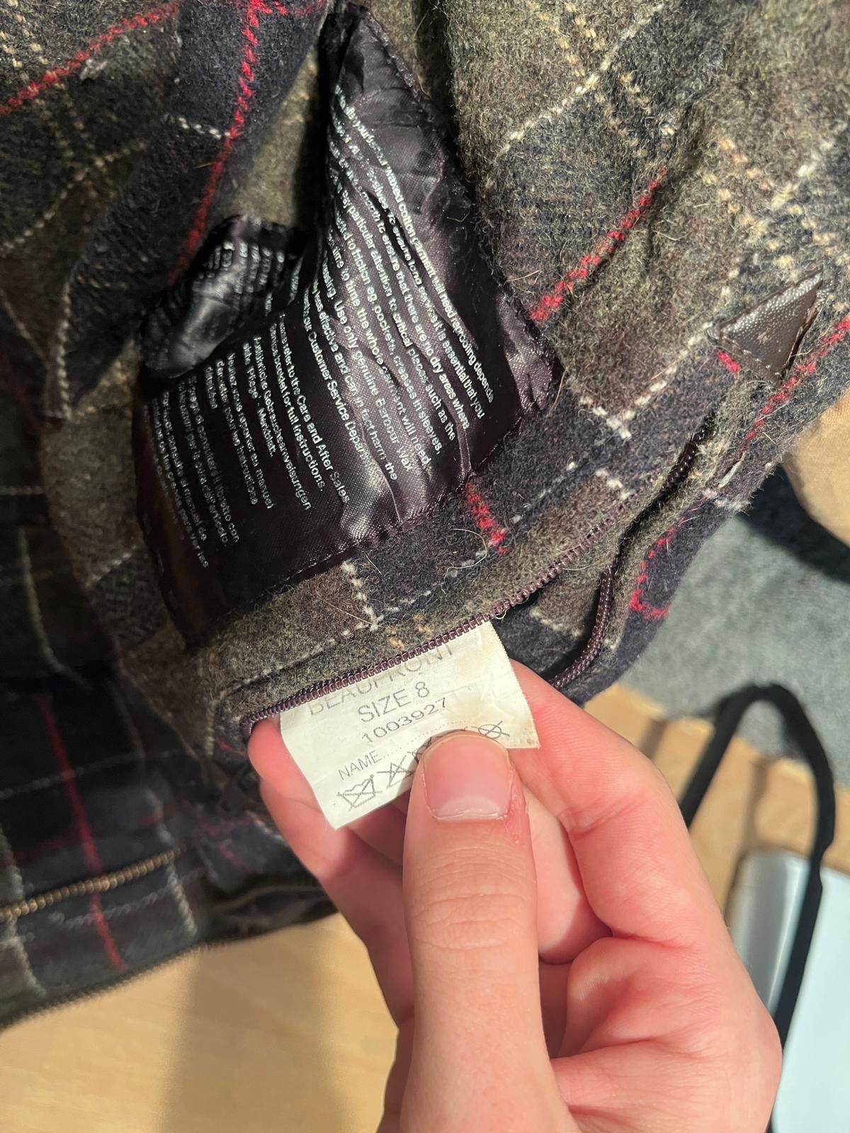 Barbour Barbour Was jacket size 8 Size M / US 6-8 / IT 42-44 - 7 Thumbnail