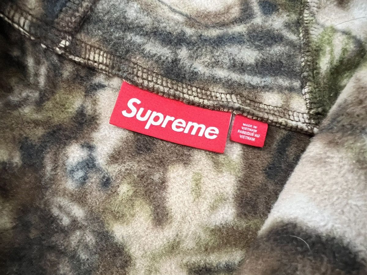 Supreme Supreme Polartec Face Mask Hooded Sweatshirt Realtree Camo Size US L / EU 52-54 / 3 - 6 Thumbnail