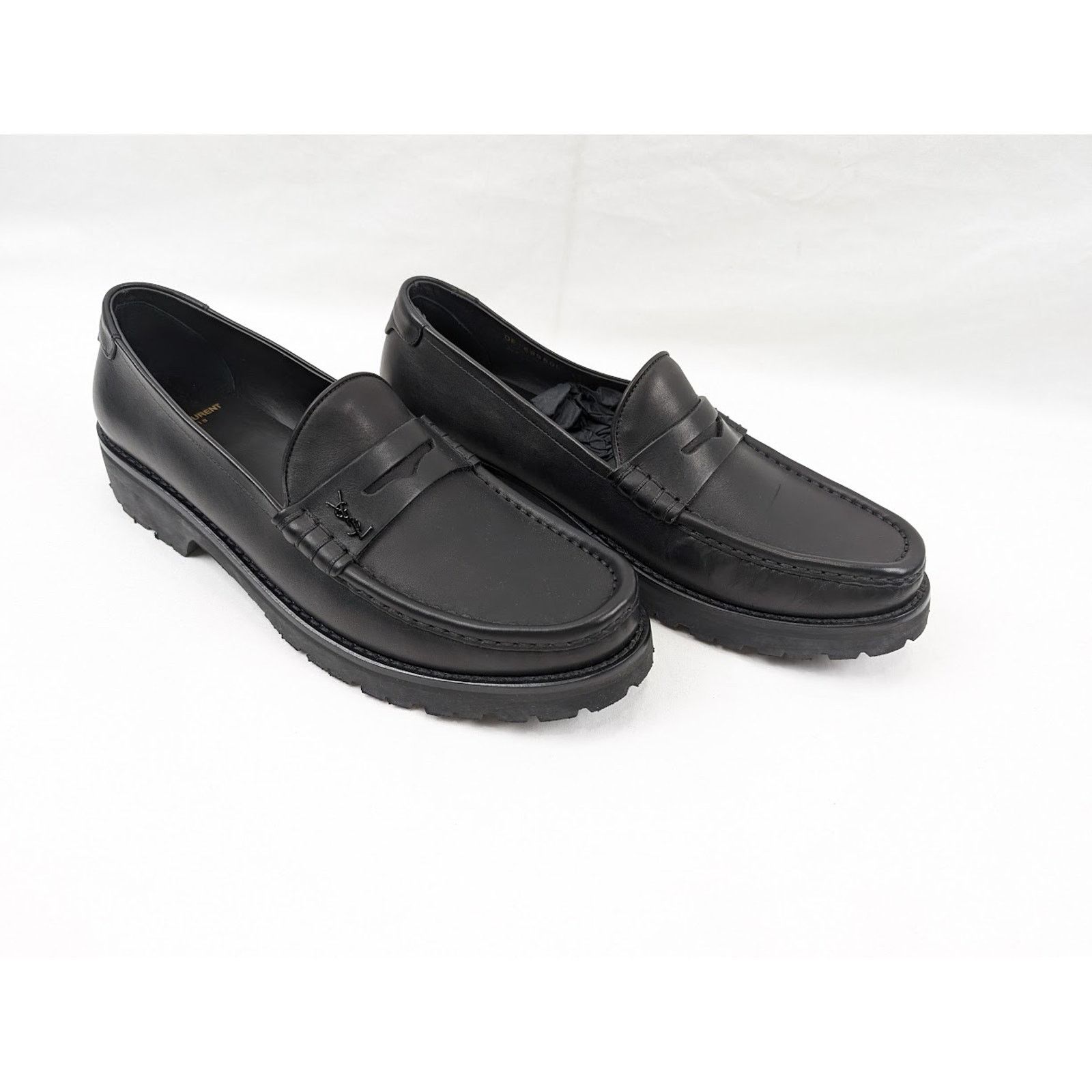 Saint Laurent Paris o1rshd1 Mag 15 Moccasin in Nero Size US 11 / EU 44 - 12 Thumbnail