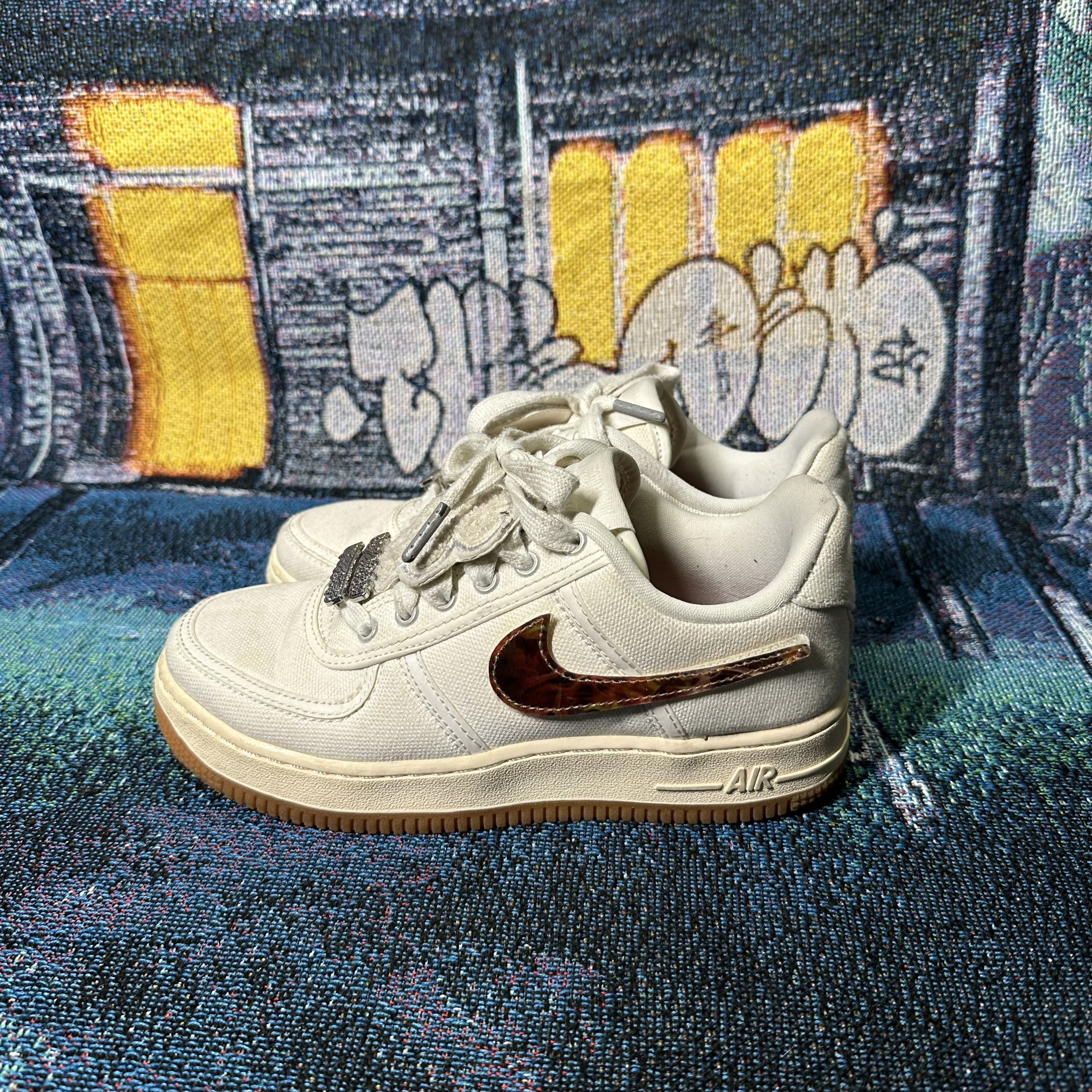 Nike × Travis Scott Nike x Travis Scott Air Force 1 Low Size US 5.5 / IT 35.5 - 3 Thumbnail