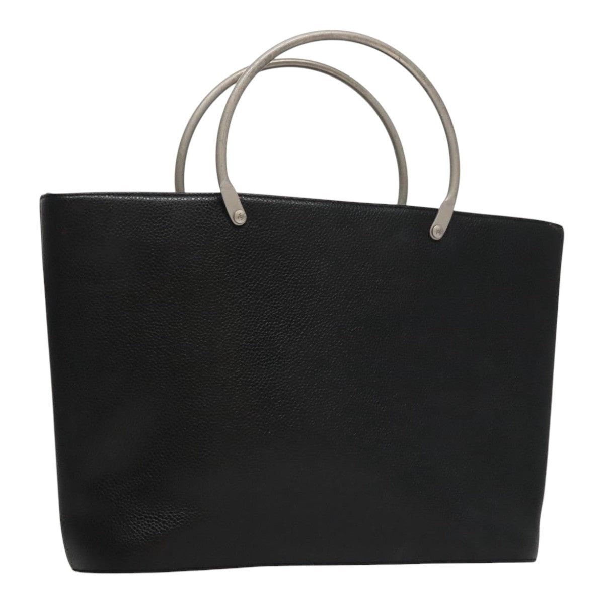 Chanel Chanel Caviar Skin Black Silver CC Handbag Size ONE SIZE - 1 Thumbnail