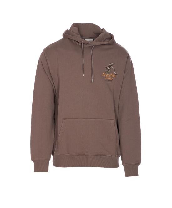 Drole De Monsieur DROLE DE MONSIEUR Men Hoodies HO184 CO127TA Brown Size US L / EU 52-54 / 3 - 1 Thumbnail