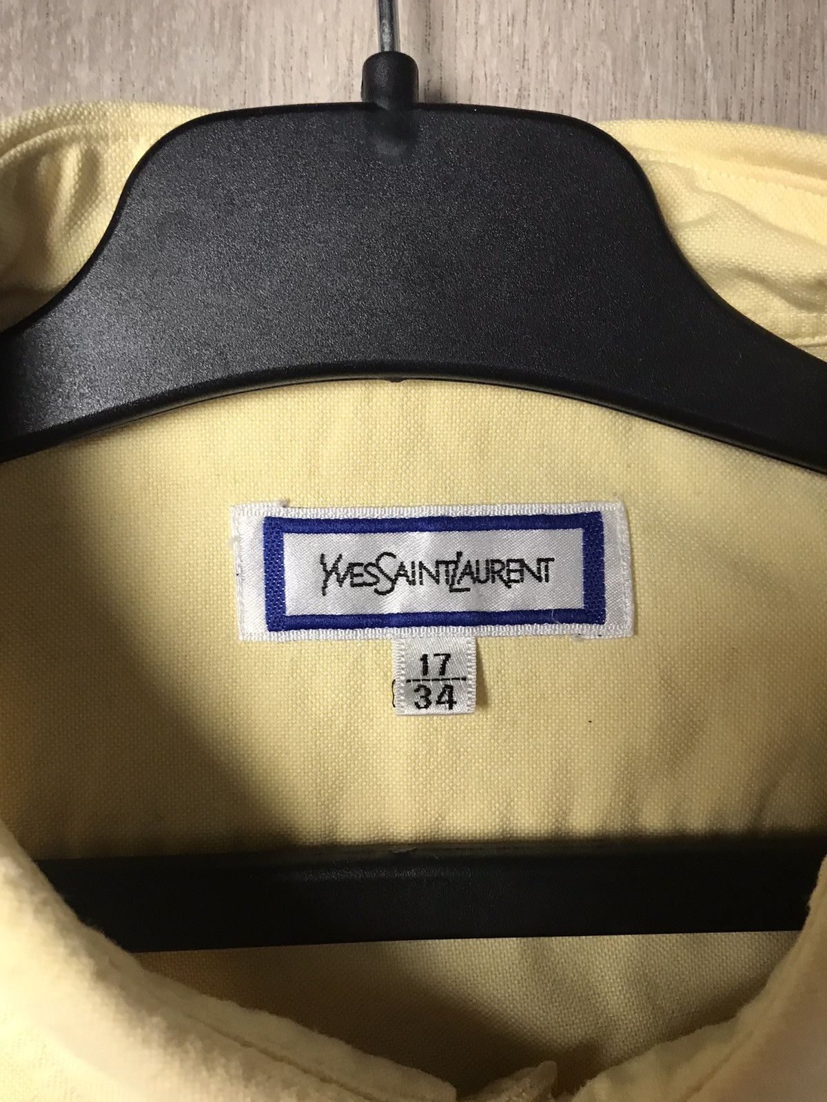 Vintage × Yves Saint Laurent Vintage Yves Saint Laurent 80s button up shirt Size US L / EU 52-54 / 3 - 7 Thumbnail