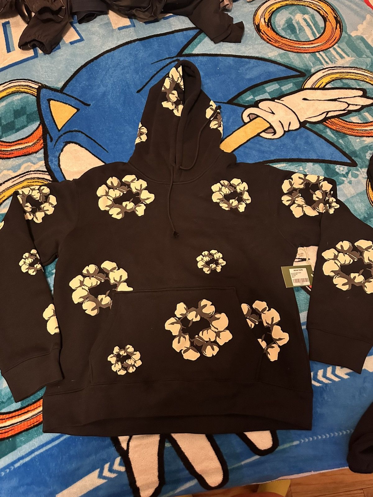 Denim Tears Cactus Plant Flea Market Cotton Wreath Hoodie