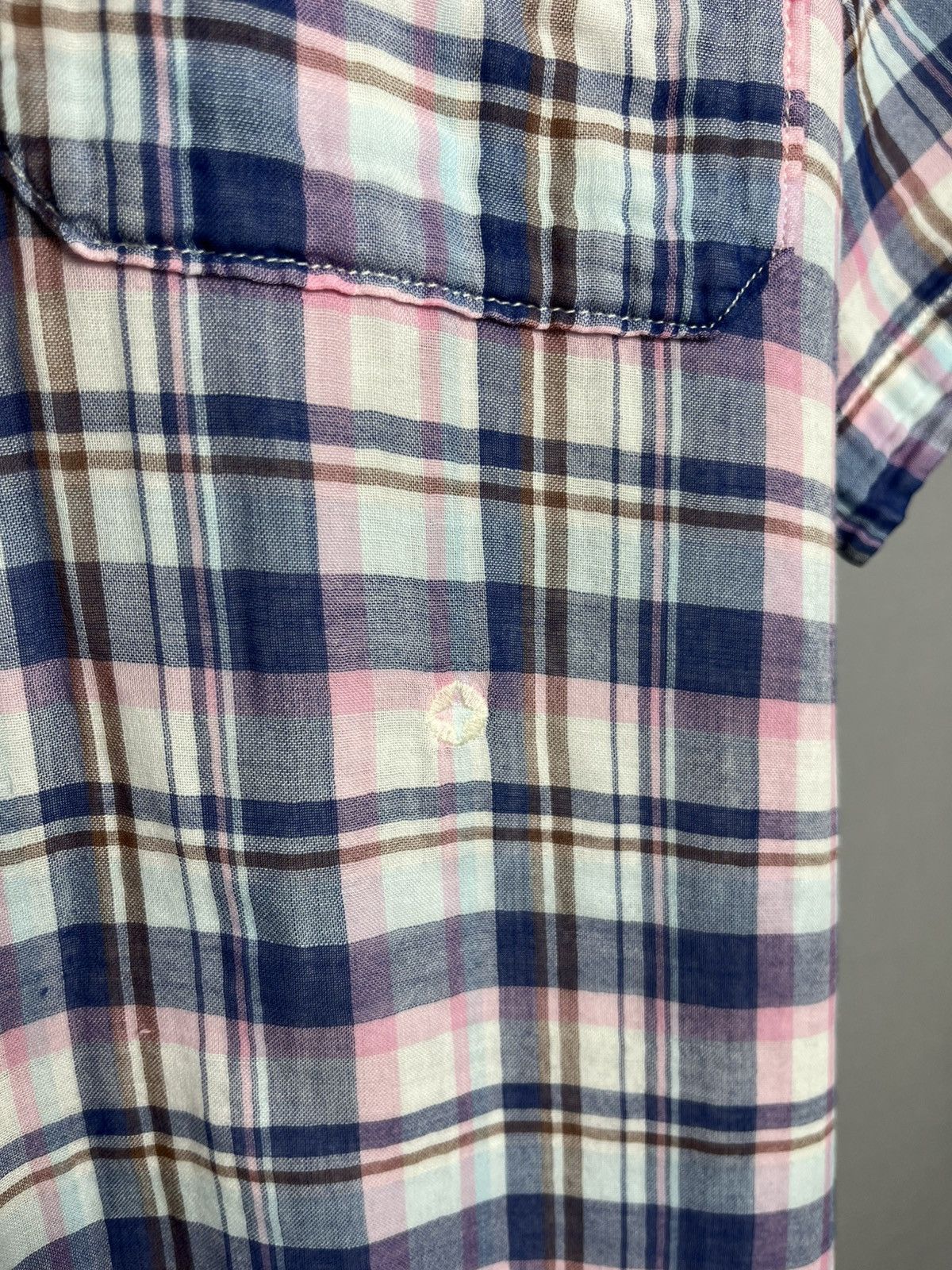 Stone Island Stone Island Denim shirt button down mens check plaid XXXL Size US XXL / EU 58 / 5 - 4 Thumbnail