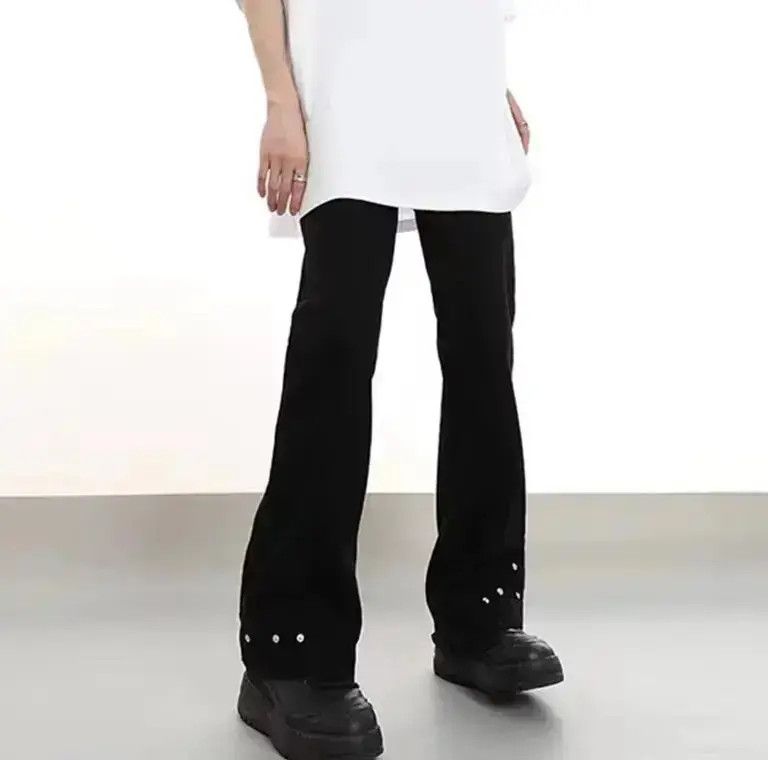 Japanese Brand Loose straight leg jeans Size US 32 / EU 48 - 6 Thumbnail