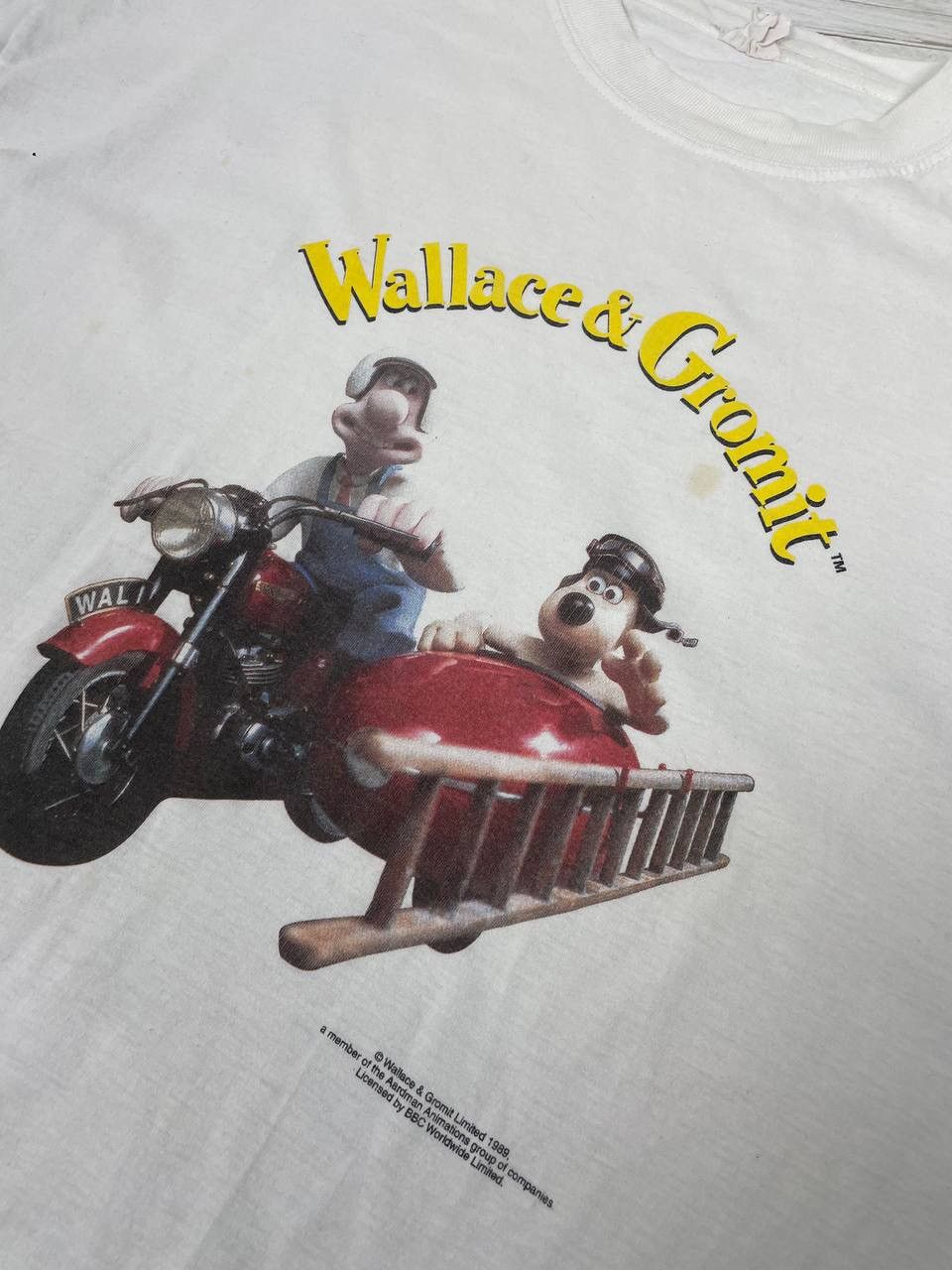 Cartoon Network Vintage Wallace And Gromit 1989 T-Shirt Cartoon Network Size US XL / EU 56 / 4 - 5 Thumbnail