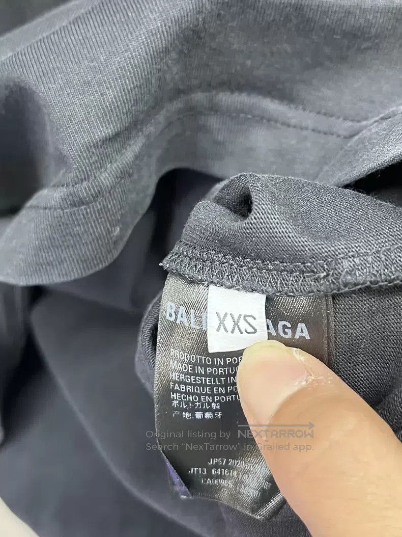 Balenciaga Balenciaga deflle Letter Print Short Sleeve Size US XXS / EU 40 - 4 Thumbnail