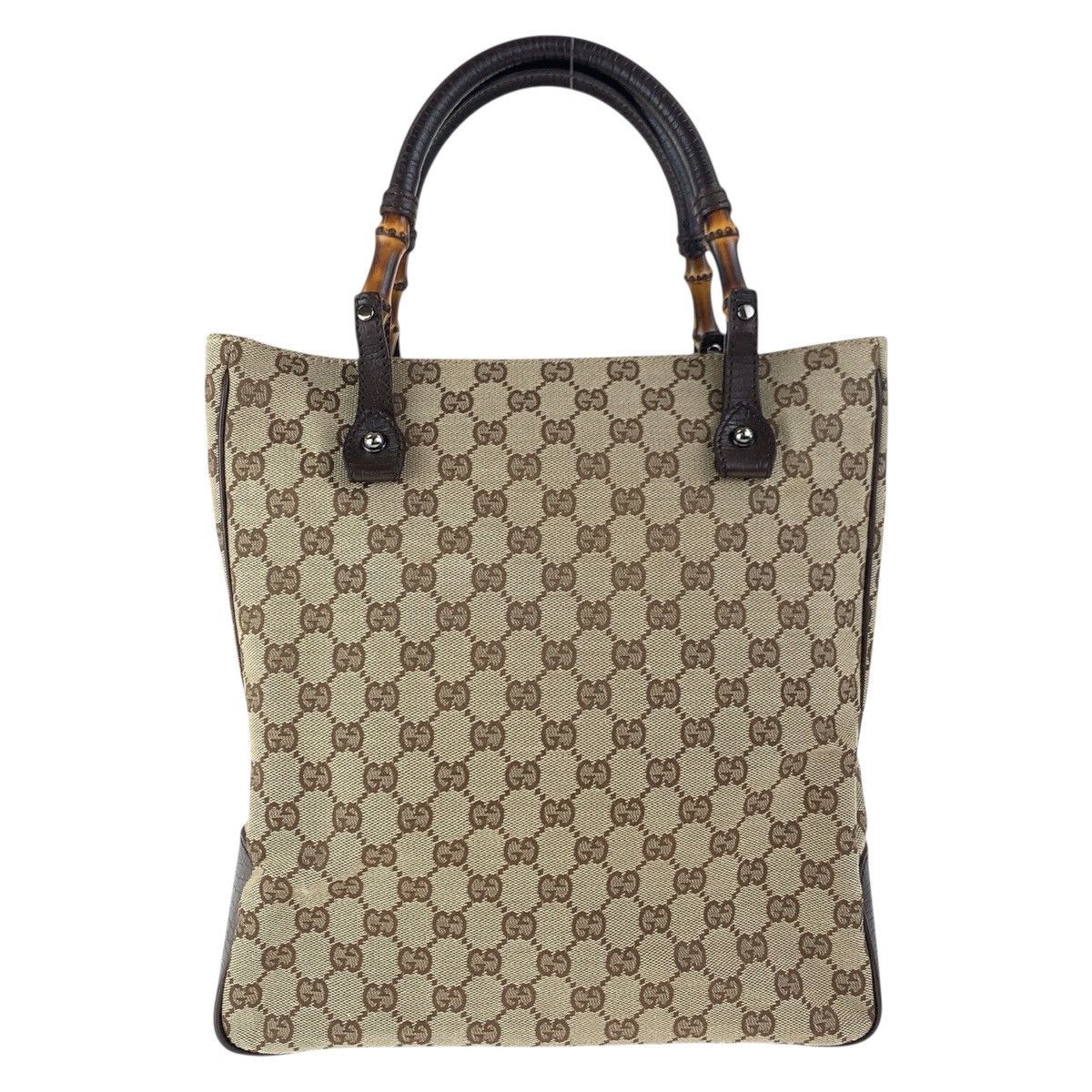 Gucci Gucci Gucci GG Canvas Tote Bag Textile Tote Bag 112530 DUTY FREE for USA Size ONE SIZE - 1 Thumbnail