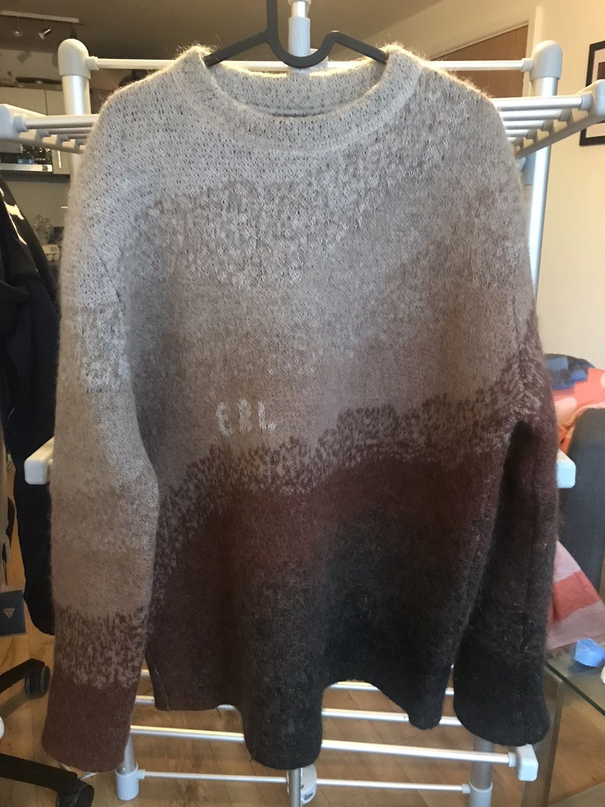 ERL Ombré mohair alpaca wool knit Size US L / EU 52-54 / 3 - 1 Thumbnail