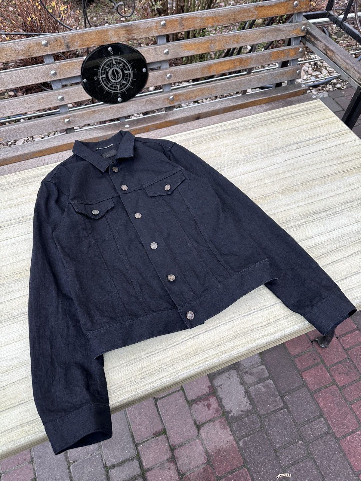 Saint Laurent Paris Saint Laurent Paris Denim Jacket black Size US M / EU 48-50 / 2 - 1 Thumbnail