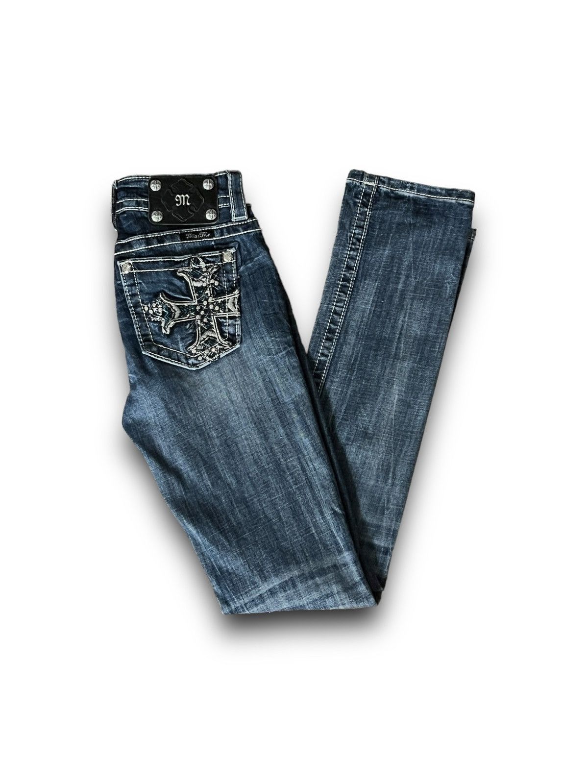 Miss Me Y2K Jeans Size 26" / US 2 / IT 38 - 1 Thumbnail