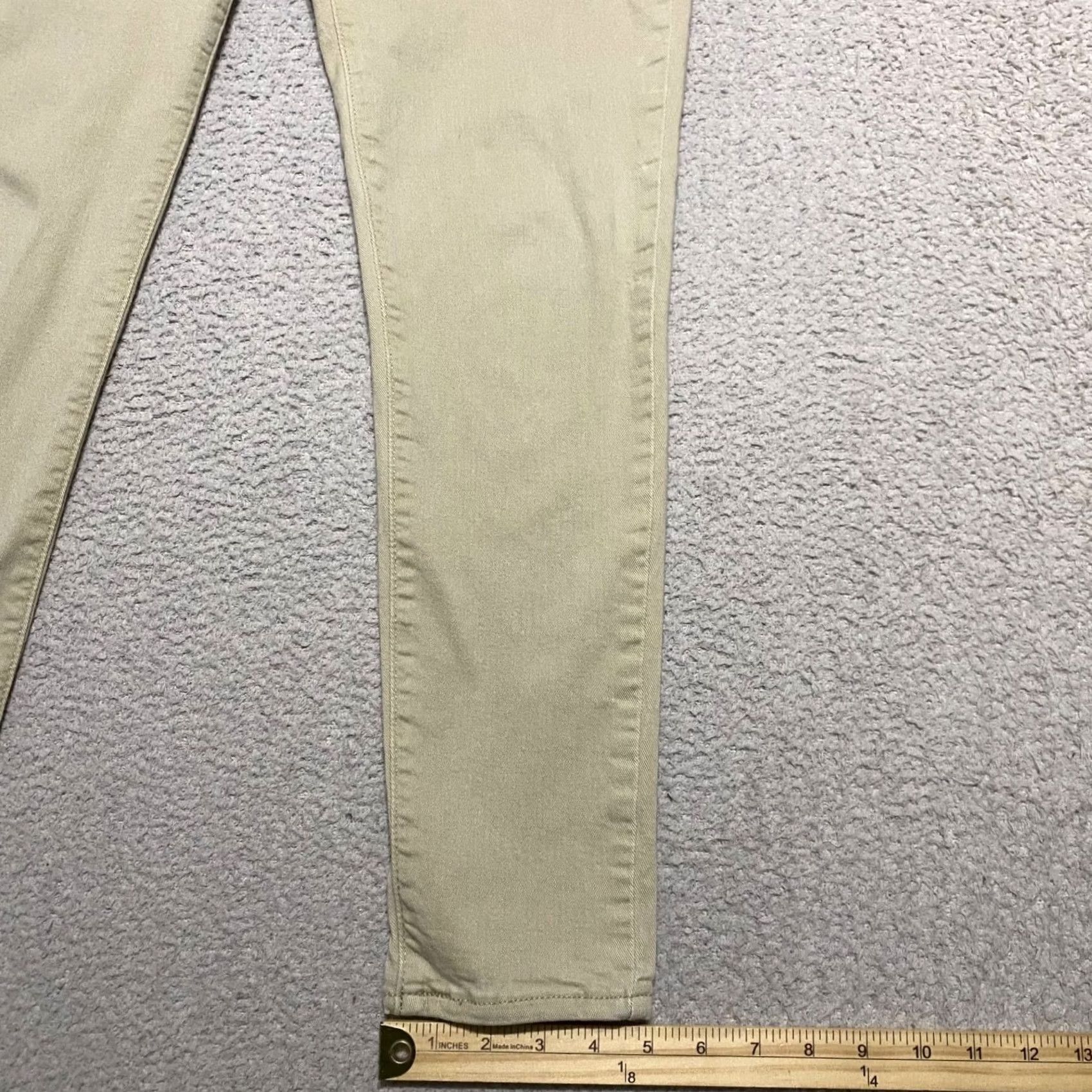 Levi's Levi's 721 Jeans Womens Beige Denim High Rise Slim Skinny 30 Regular Jeans Beige Levi's 721 Womens Size 30" / US 8 / IT 44 - 5 Thumbnail