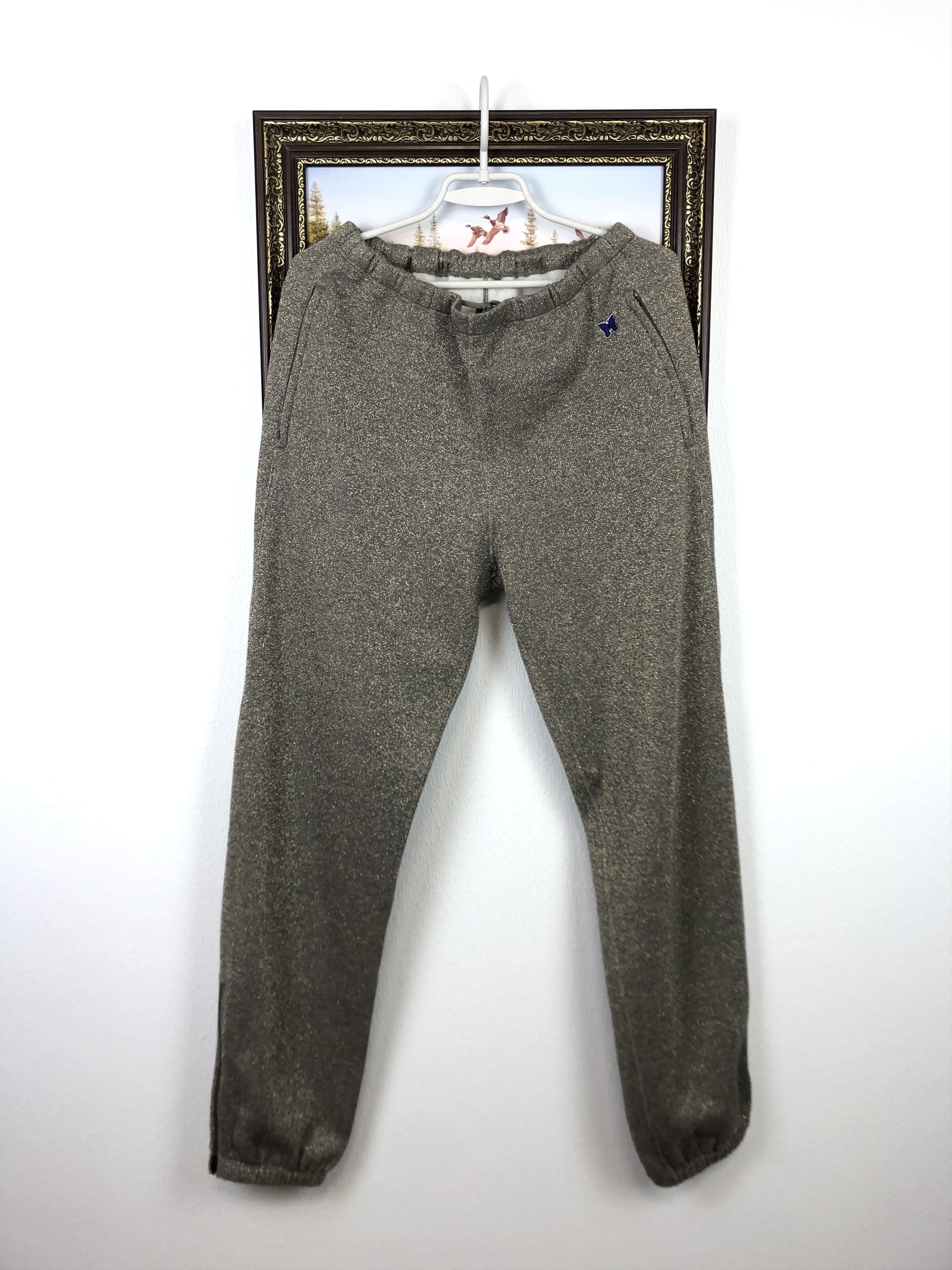 Needles Needles Track Pull Pants Cotton Zipped Pockets Woman XL Size 34" / US 12 / IT 48 - 1 Thumbnail