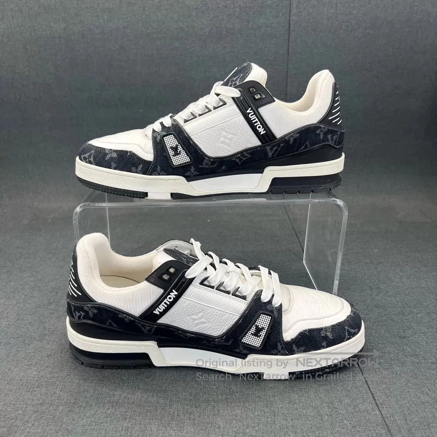 Louis Vuitton Multi Color Low Top Sneakers Size 10.5. Size US 10.5 / EU 43-44 - 3 Thumbnail