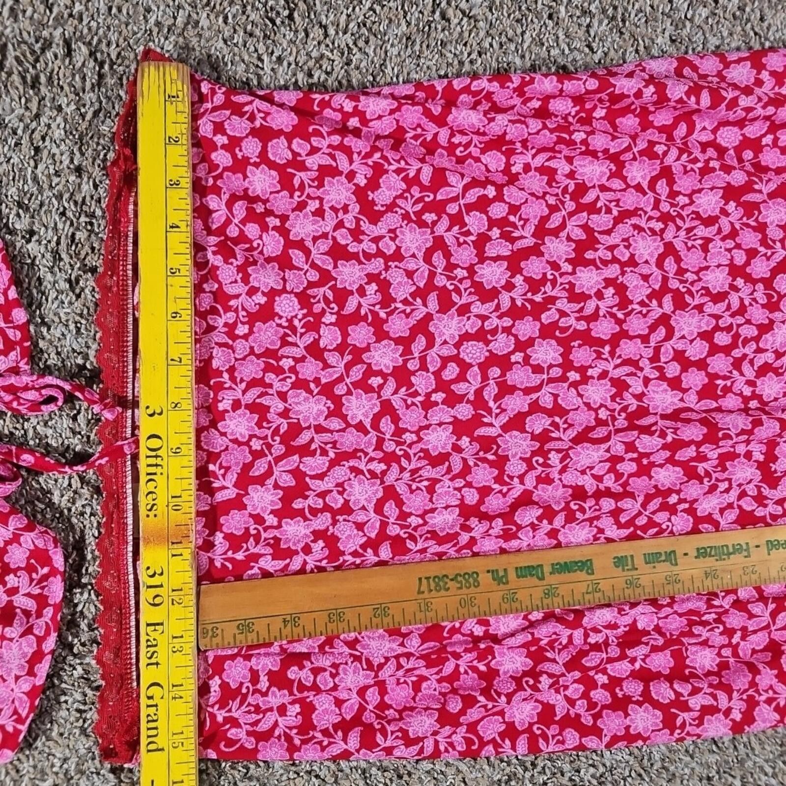 NBDN Nobrandedon NoBo M 8-10 Tie Front Set Long Skirt Sexy NWT Size ONE SIZE - 7 Thumbnail