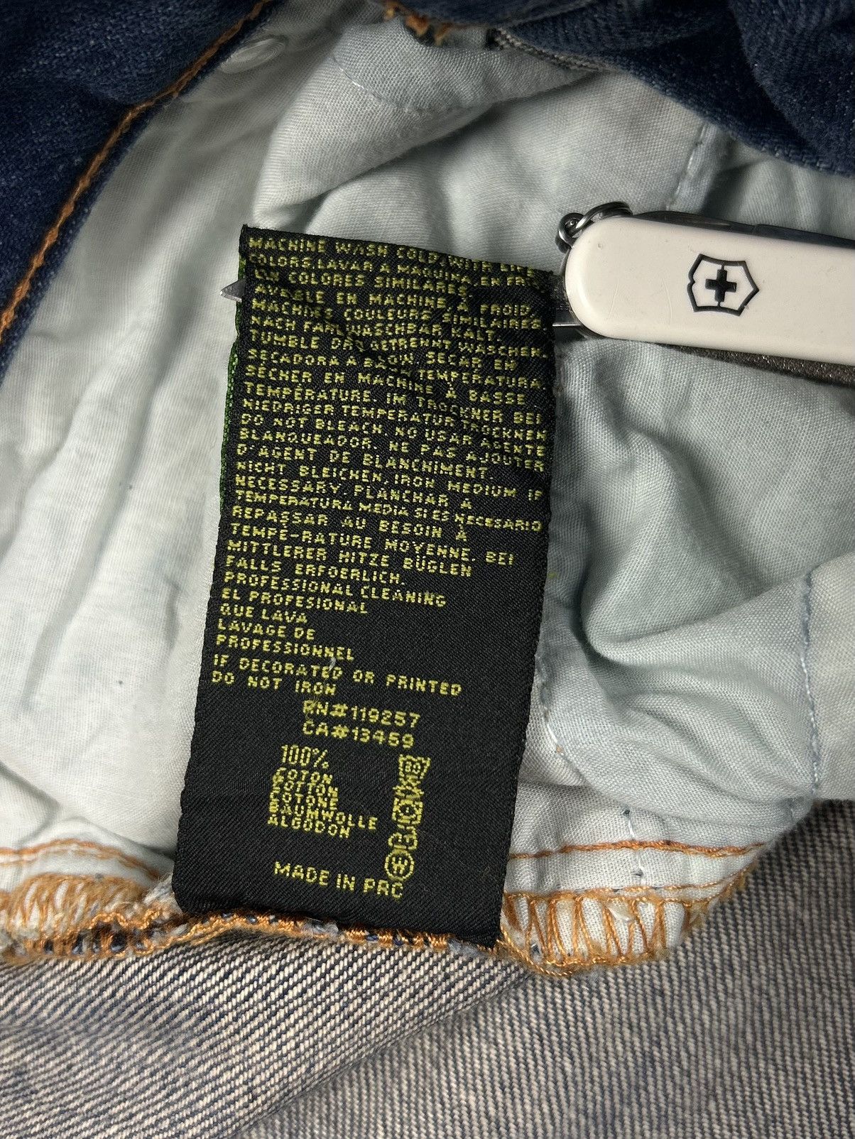 Christian Audigier Christian Audigier Limited Edition Faded Jeans Women’s Y2K Size 30" / US 8 / IT 44 - 19 Thumbnail