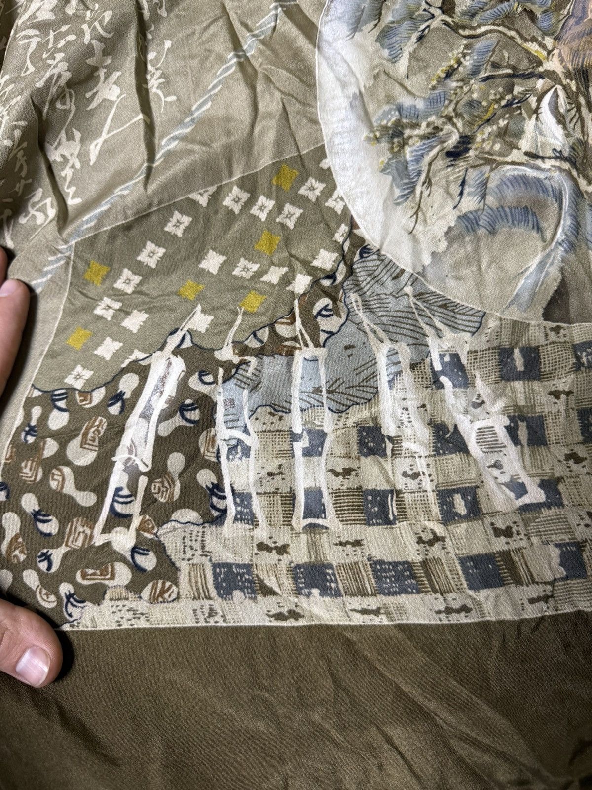 Junya Watanabe Yohji Yamamoto 1970 RARE, custom-made Japan style kimono Size US L / EU 52-54 / 3 - 6 Thumbnail