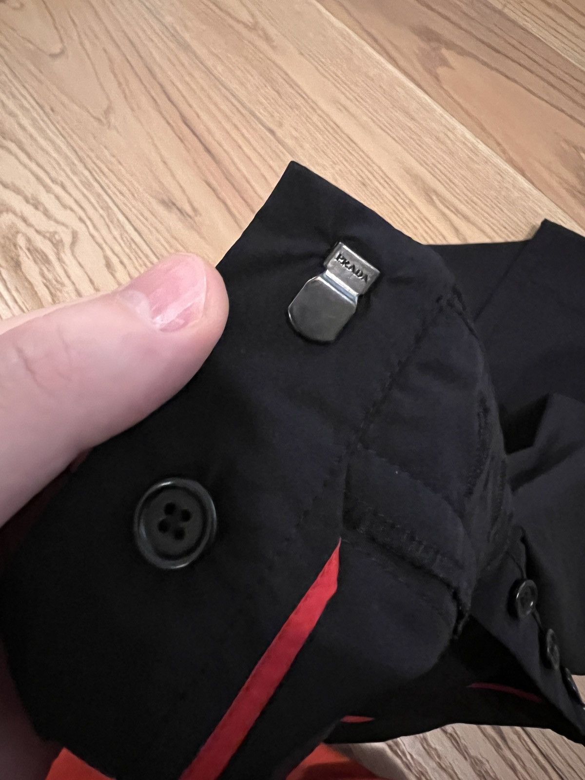 Prada Prada Sport Linea Rossa Black Pants Size US 36 / EU 52 - 14 Thumbnail