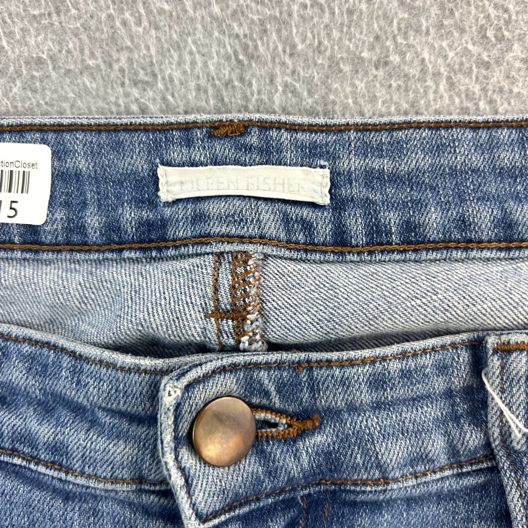 Eileen Fisher Eileen Fisher Jeans Womens 8 Blue Denim Straight Leg Mid Rise Classic Stretch Pants Ladies Jeans Size 30" / US 8 / IT 44 - 6 Thumbnail