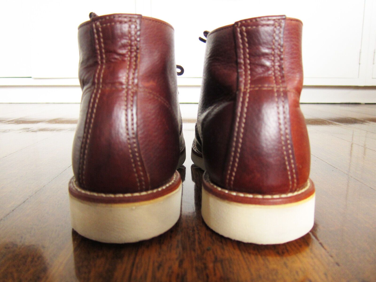 Red Wing RED WING Boots 3141 Chukka Boots (Size 9D) Briar Oil Slick Size US 9 / EU 42 - 4 Thumbnail