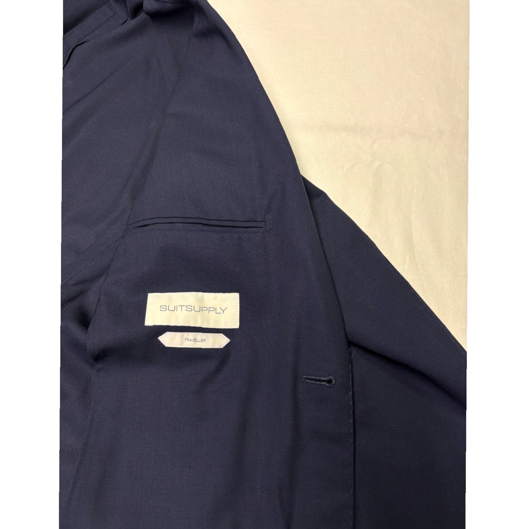 Suitsupply Suitsupply Blazer Navy Wool 34R Slim Jacket Men Size 34R - 7 Thumbnail