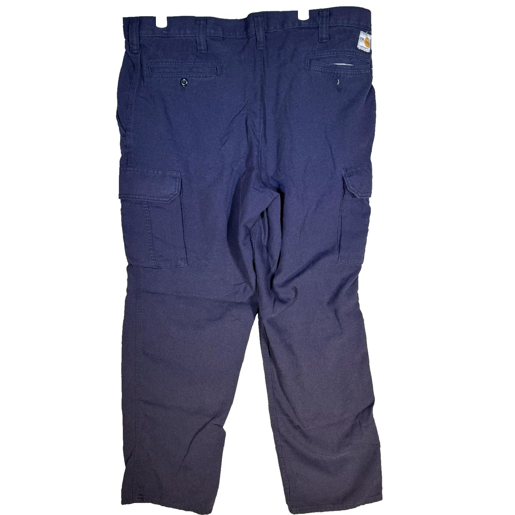 Carhartt Carhartt FR Cargo Pants Mens 38x30 Blue Westex DH CAT2 Arc Flash Workwear Cargo Pant Men Blue FR Workwear Size US 38 / EU 54 - 2 Thumbnail
