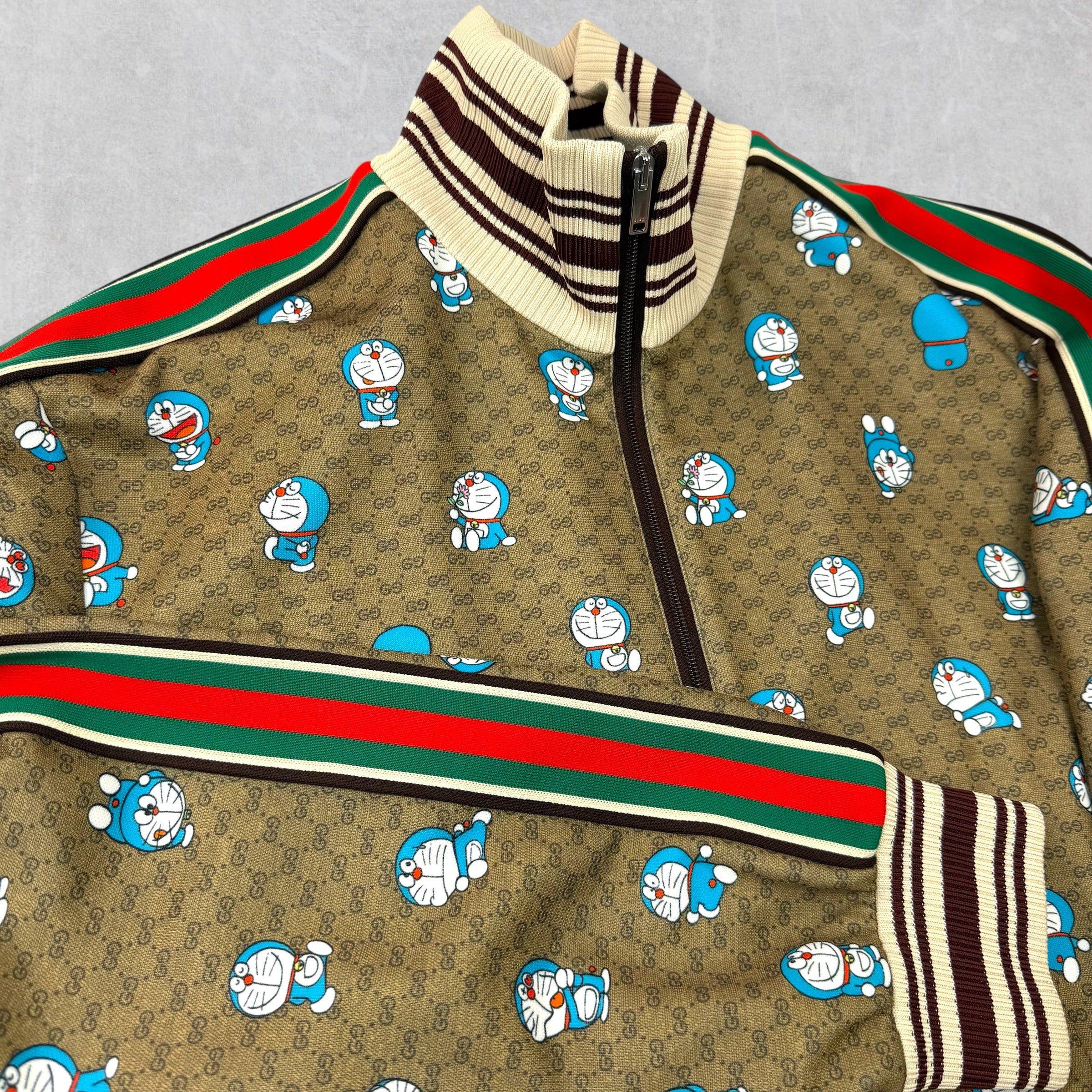 Gucci Gucci x Doraemon Technical Jersey Track Jacket L Size US L / EU 52-54 / 3 - 3 Thumbnail