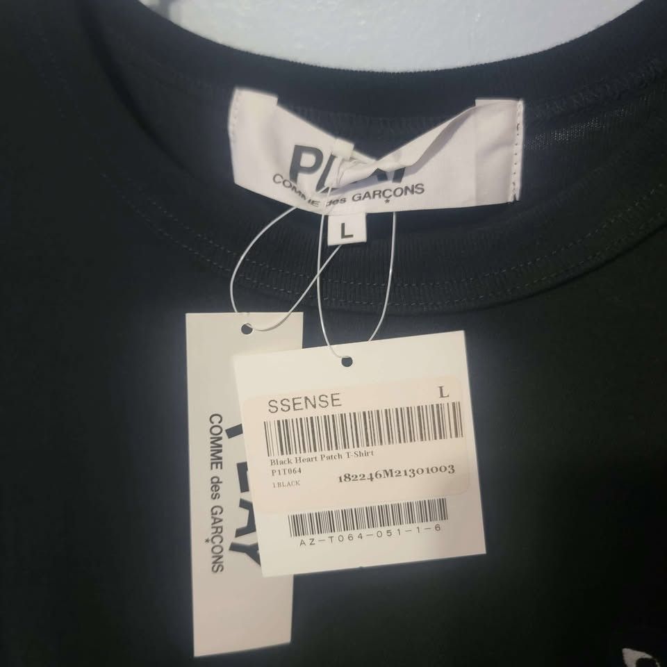 Comme des Garcons PLAY COMME des GARÇONS PLAY Black Heart Patch Size US L / EU 52-54 / 3 - 1 Thumbnail