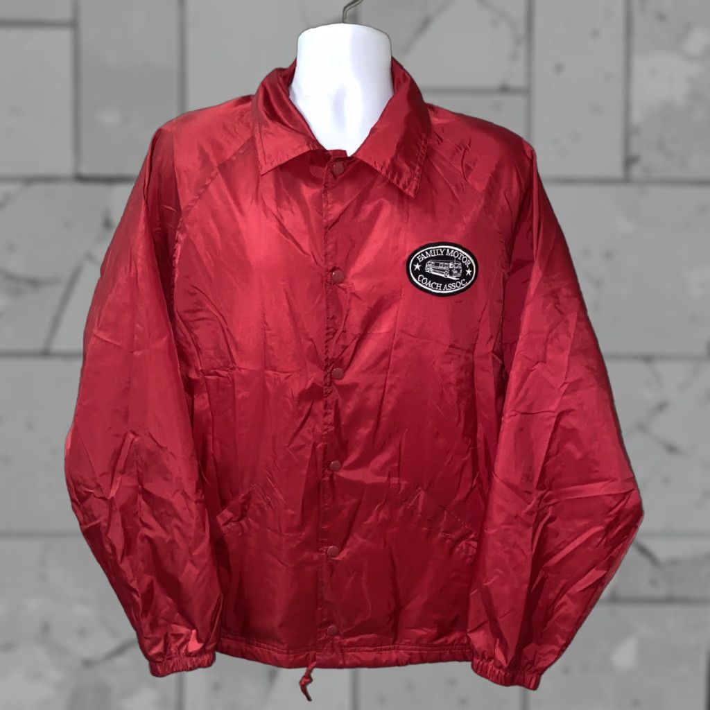 Port Authority Port Authority Red Sport Tek Jacket Mens Size L Snap Button Size US L / EU 52-54 / 3 - 1 Thumbnail