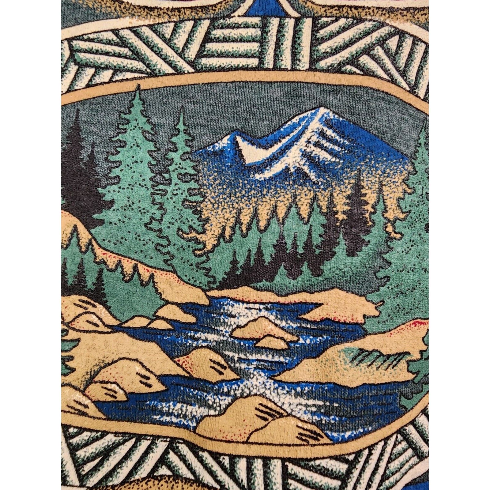 Jerzees Vintage New Mexico Shirt Bonito Campground Green Tee VTG 90s Size US M / EU 48-50 / 2 - 6 Thumbnail