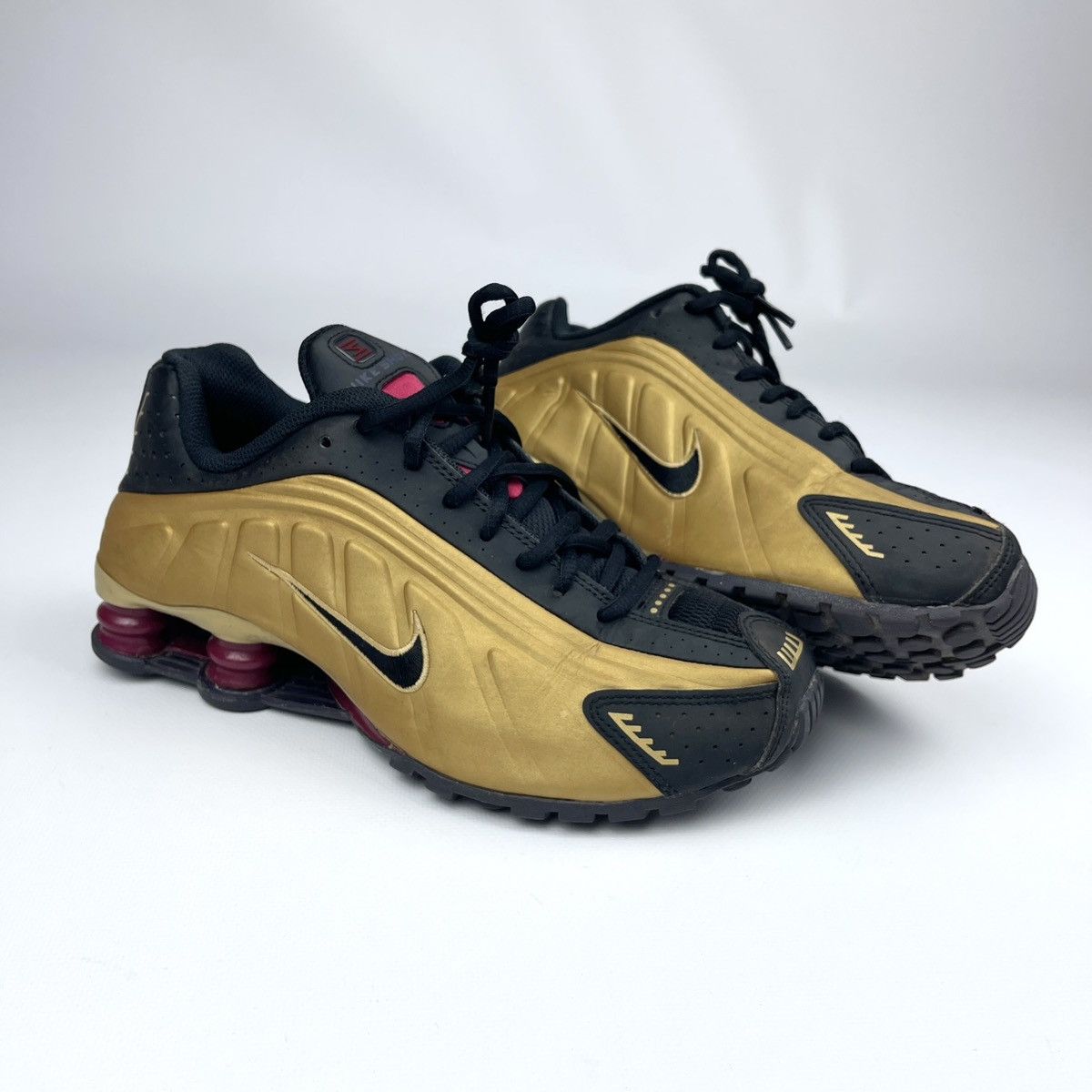Nike × Vintage Y2K Nike Shox US 6 Sneakers Embroidered Logo Size US 6 / IT 36 - 4 Thumbnail