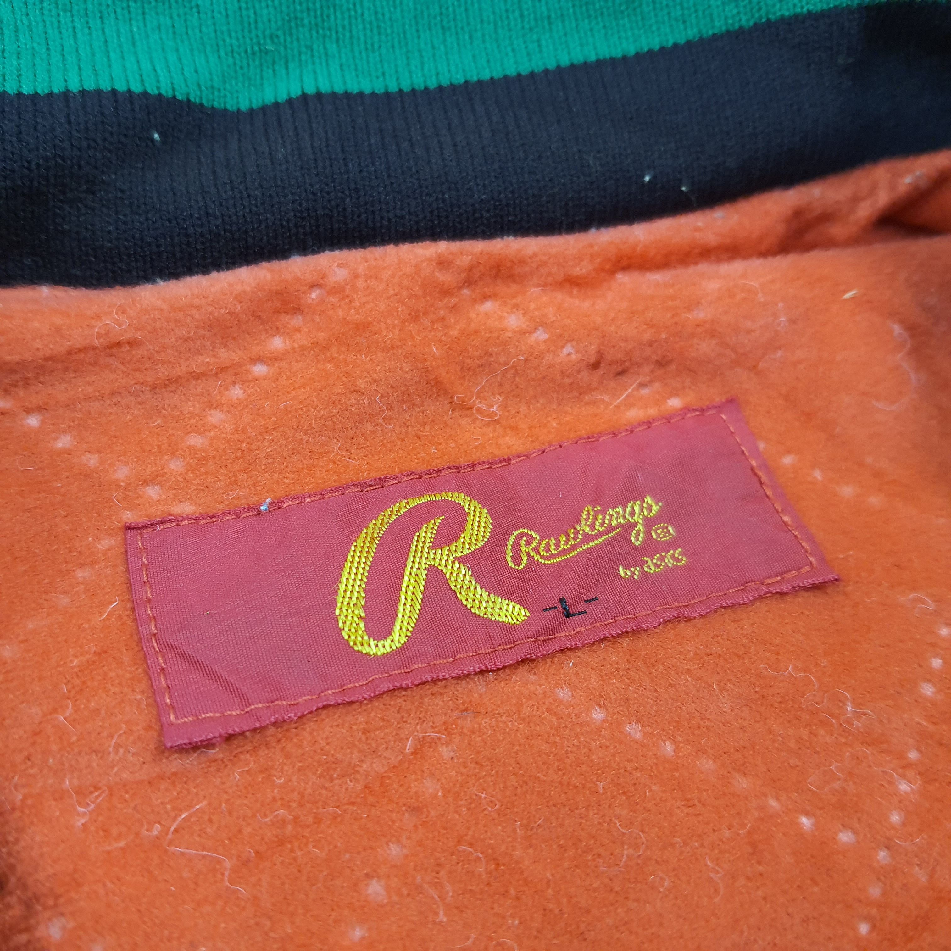 Japanese Brand × Vintage Vintage Asics Fukuoka Daiei Hawk Baseball Team Jacket Size US L / EU 52-54 / 3 - 4 Thumbnail