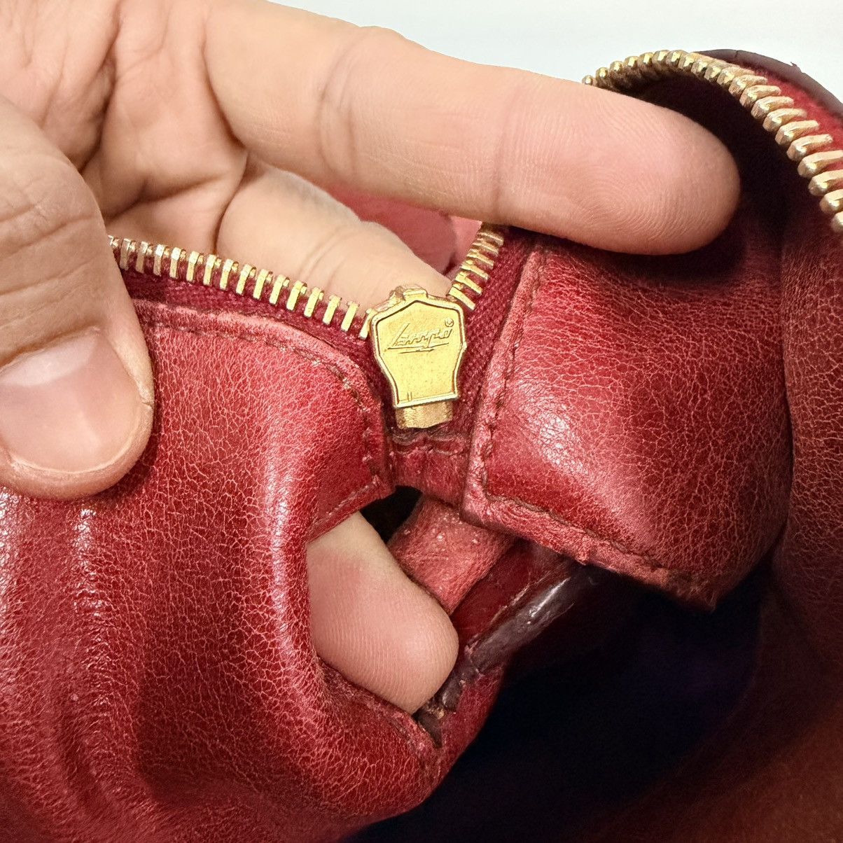 Miu Miu Miu Miu Red Leather Vitello Lux Bow Handbag Size ONE SIZE - 10 Thumbnail