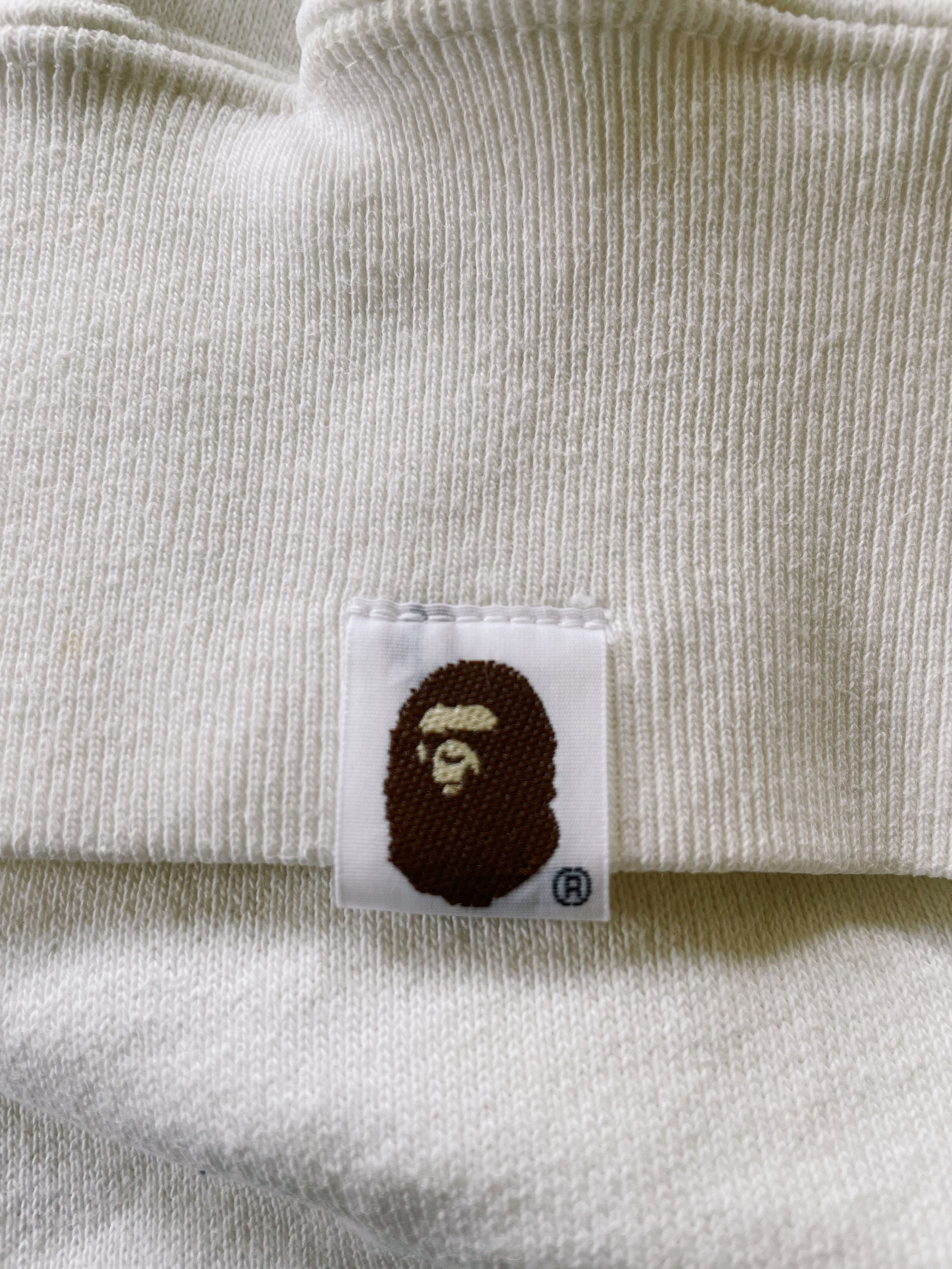 Bape × Kaws × Vintage Vintage Y2K Bape A Bathing Ape X KAWS Center Logo Crewneck Size US L / EU 52-54 / 3 - 9 Thumbnail