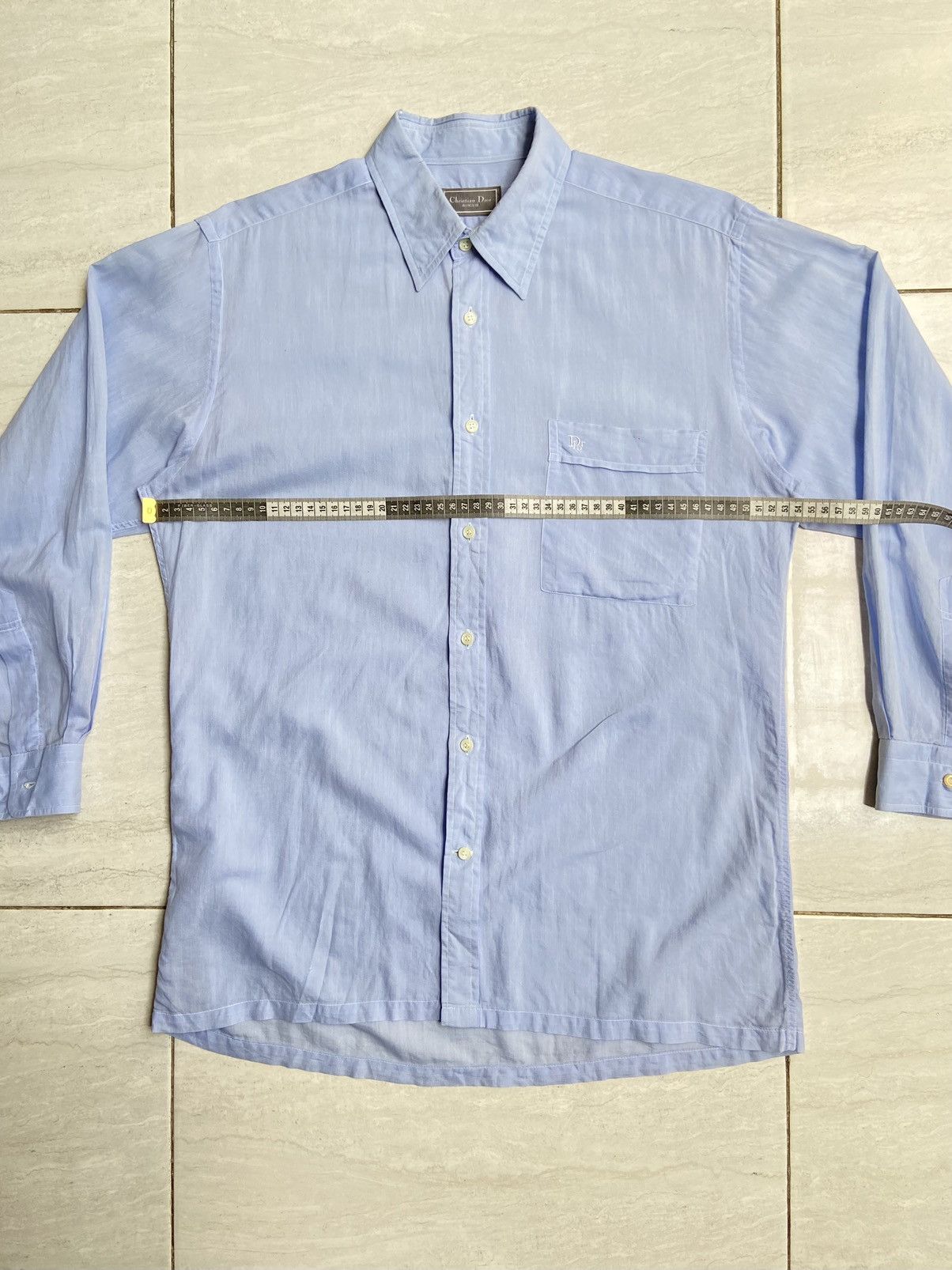 Christian Dior Monsieur Christian Dior Monsieur Blue Shirt Size US M / EU 48-50 / 2 - 3 Thumbnail
