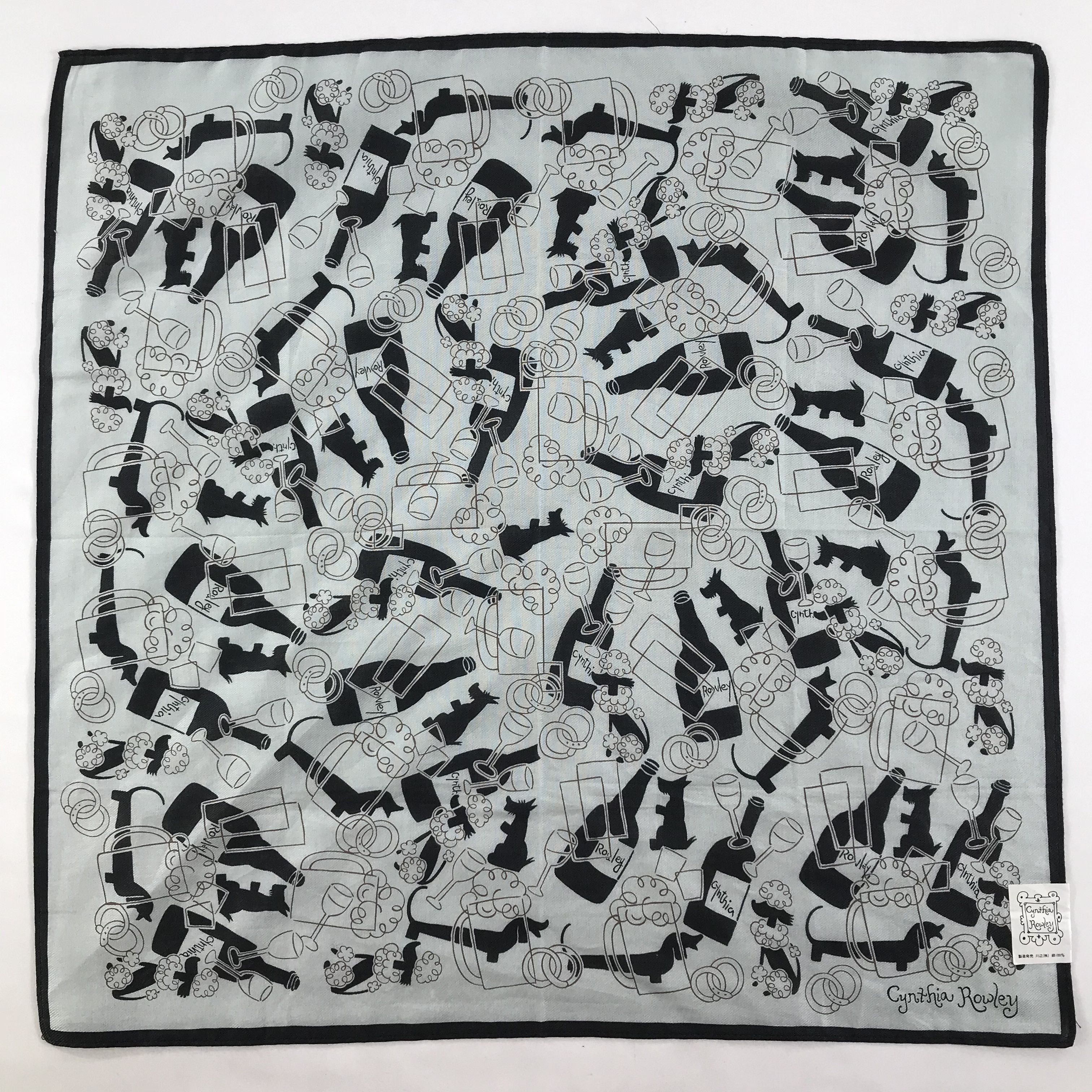 Vintage Cynthia Rowley Bandana / Handkerchief / Neckerchief -S1660 Size ONE SIZE - 1 Thumbnail