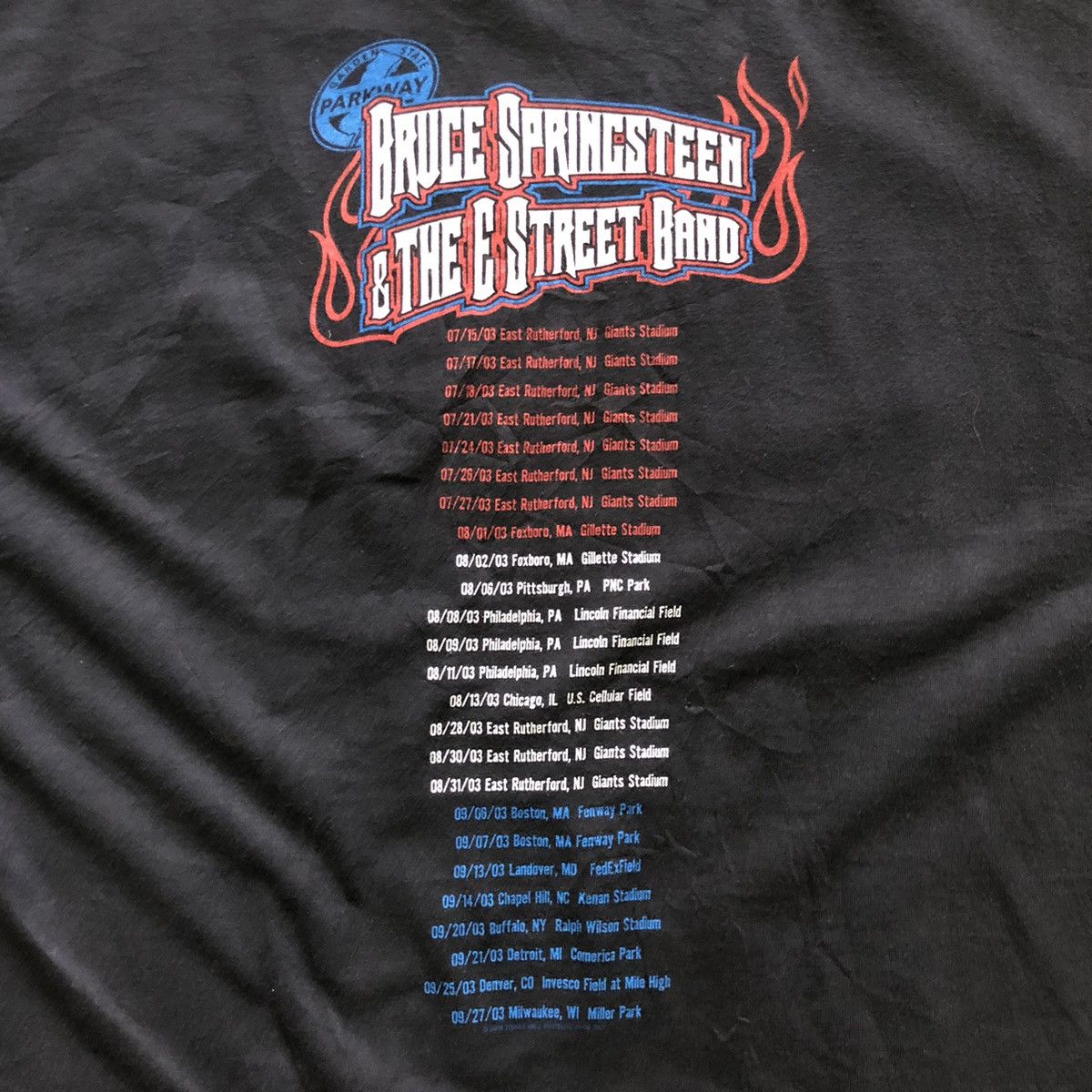 Band Tees Vintage Bruce Springteen & The E Street Band 2003 Tour Size US XL / EU 56 / 4 - 5 Thumbnail